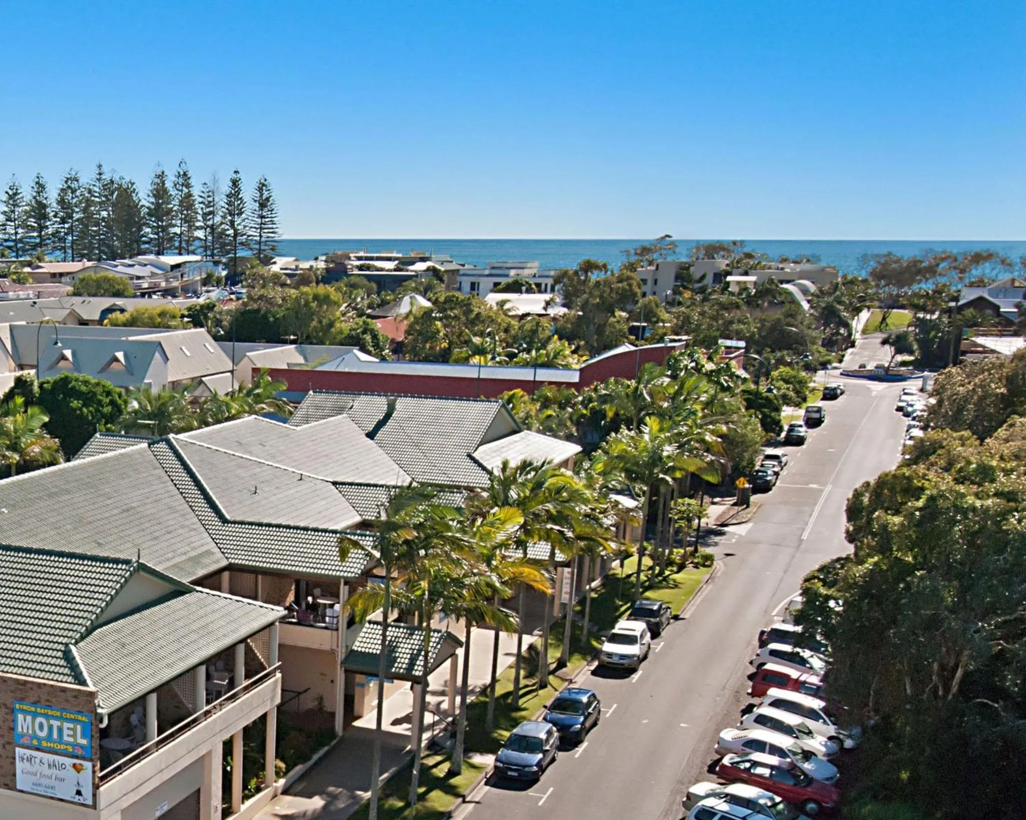 Area and facilities in Byron Bayside Central Studio Apartments