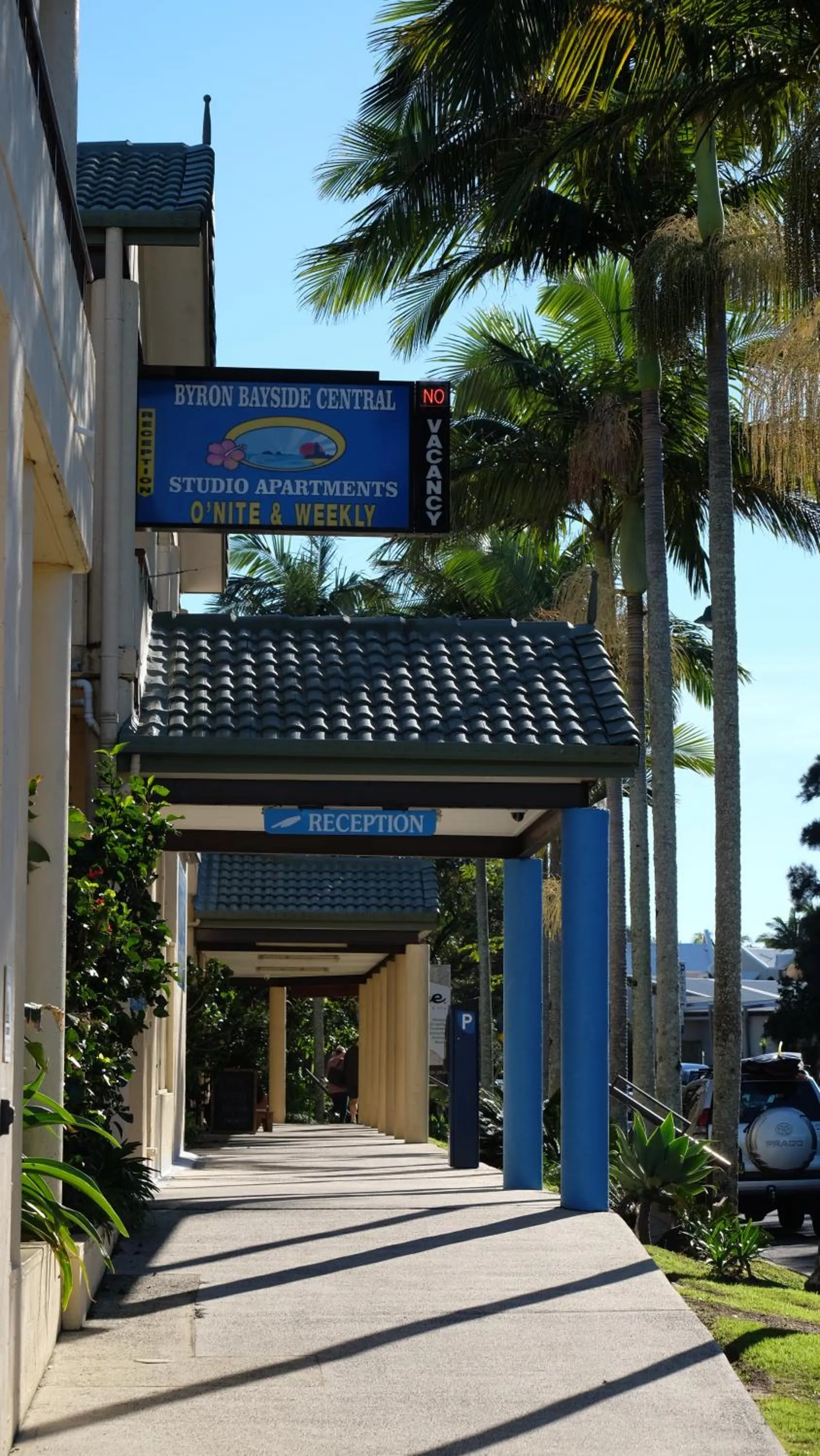 Facade/entrance in Byron Bayside Central Studio Apartments
