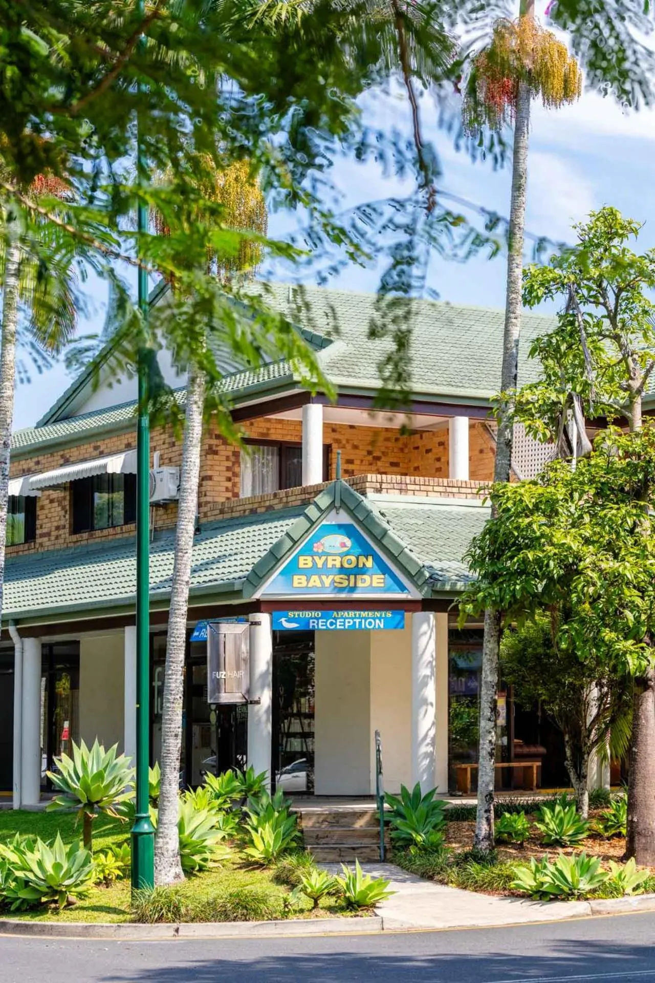 Property building in Byron Bayside Central Studio Apartments