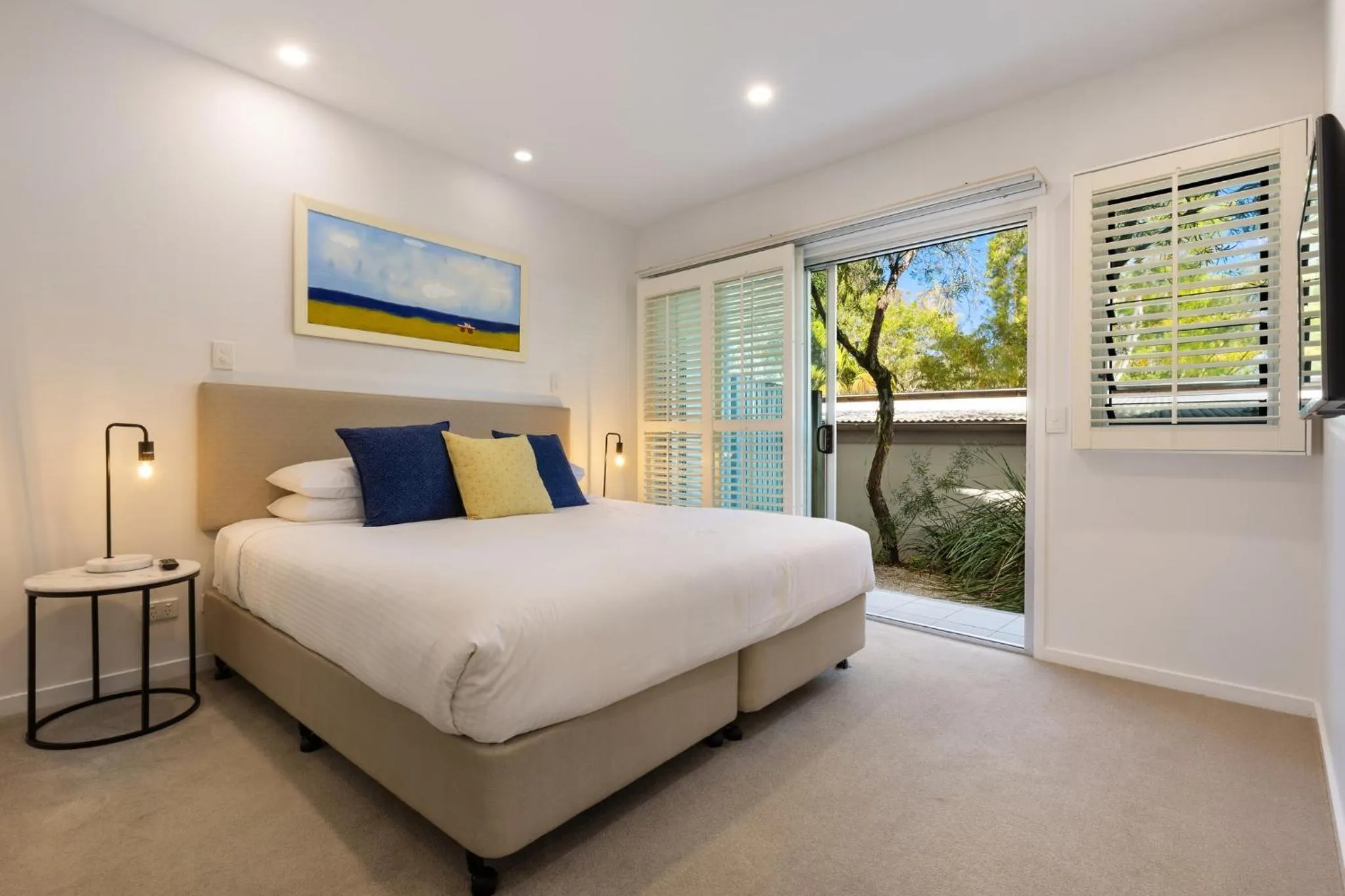 Bed in East On Byron Bay Apartments