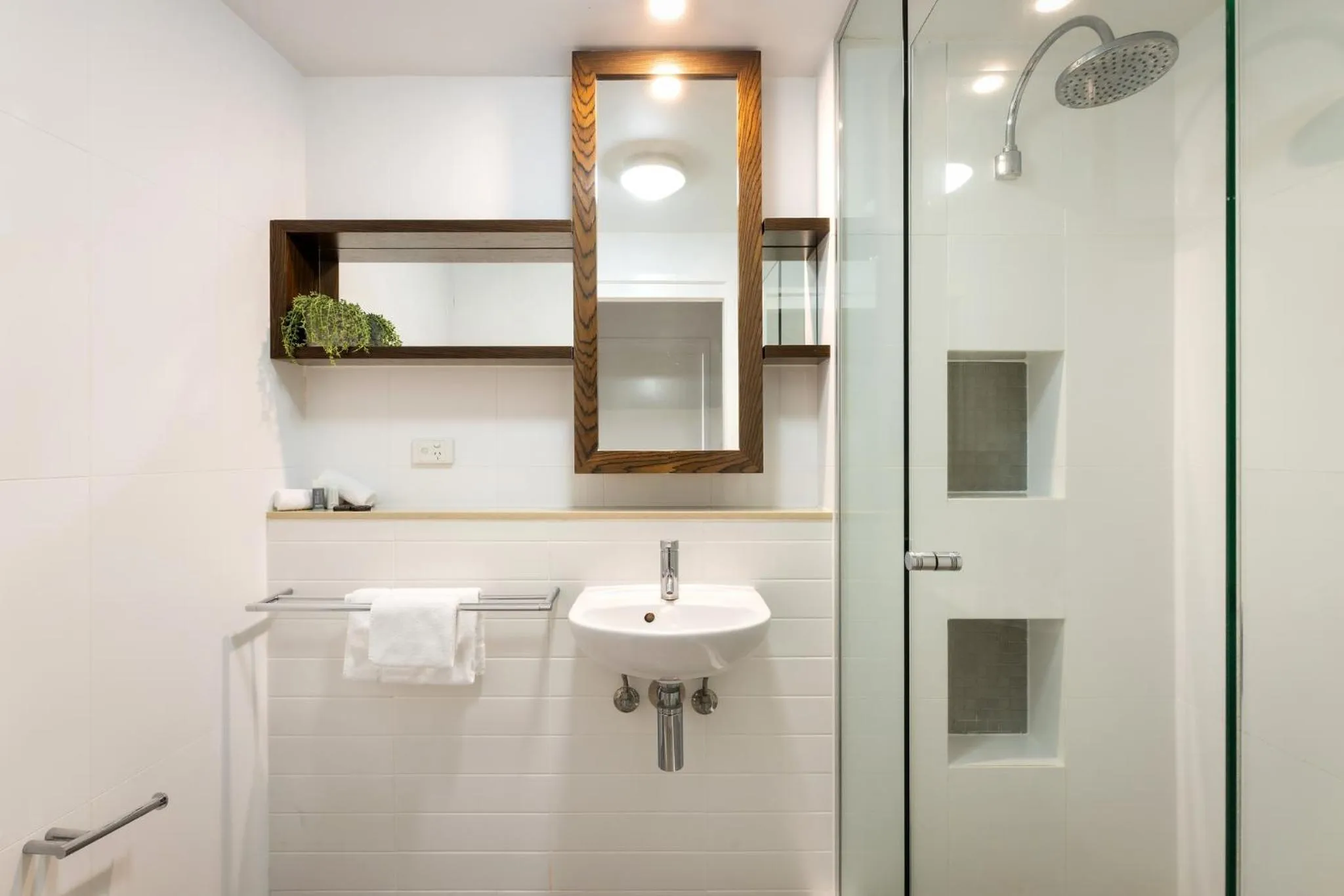 Shower in East On Byron Bay Apartments