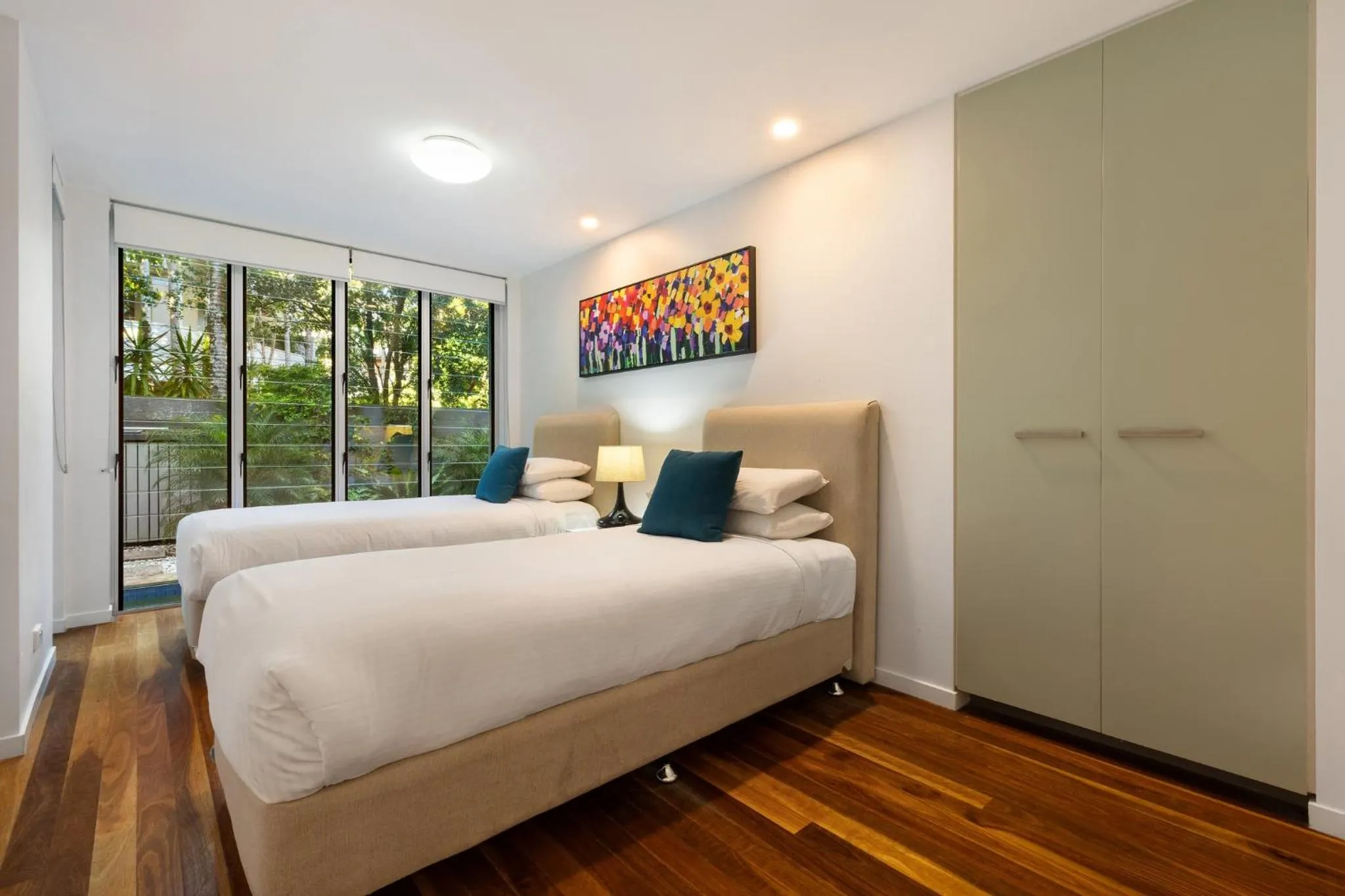 Bed in East On Byron Bay Apartments