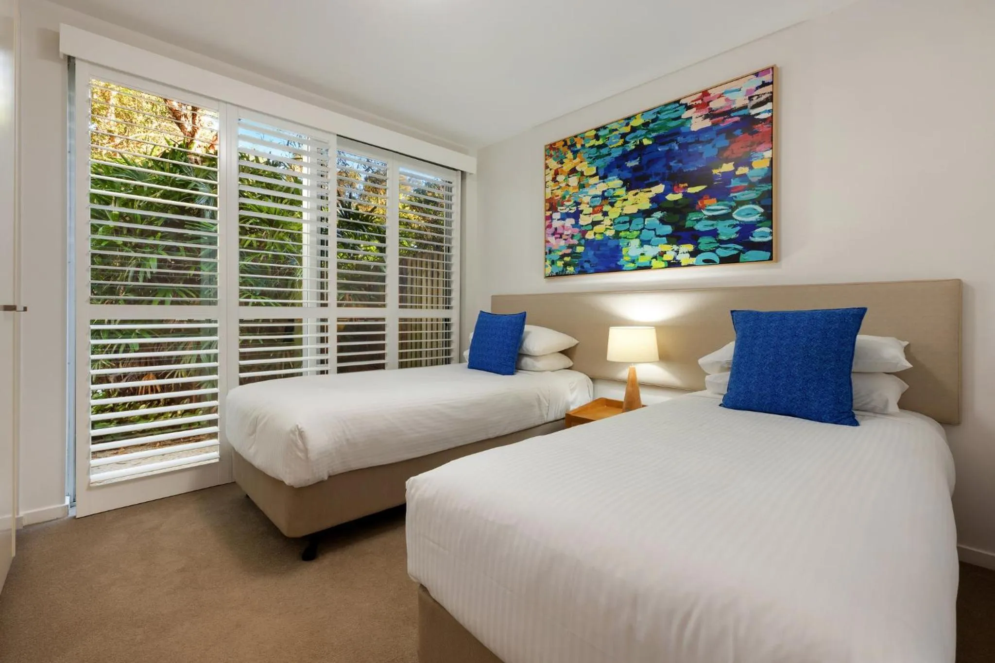 Bed in East On Byron Bay Apartments