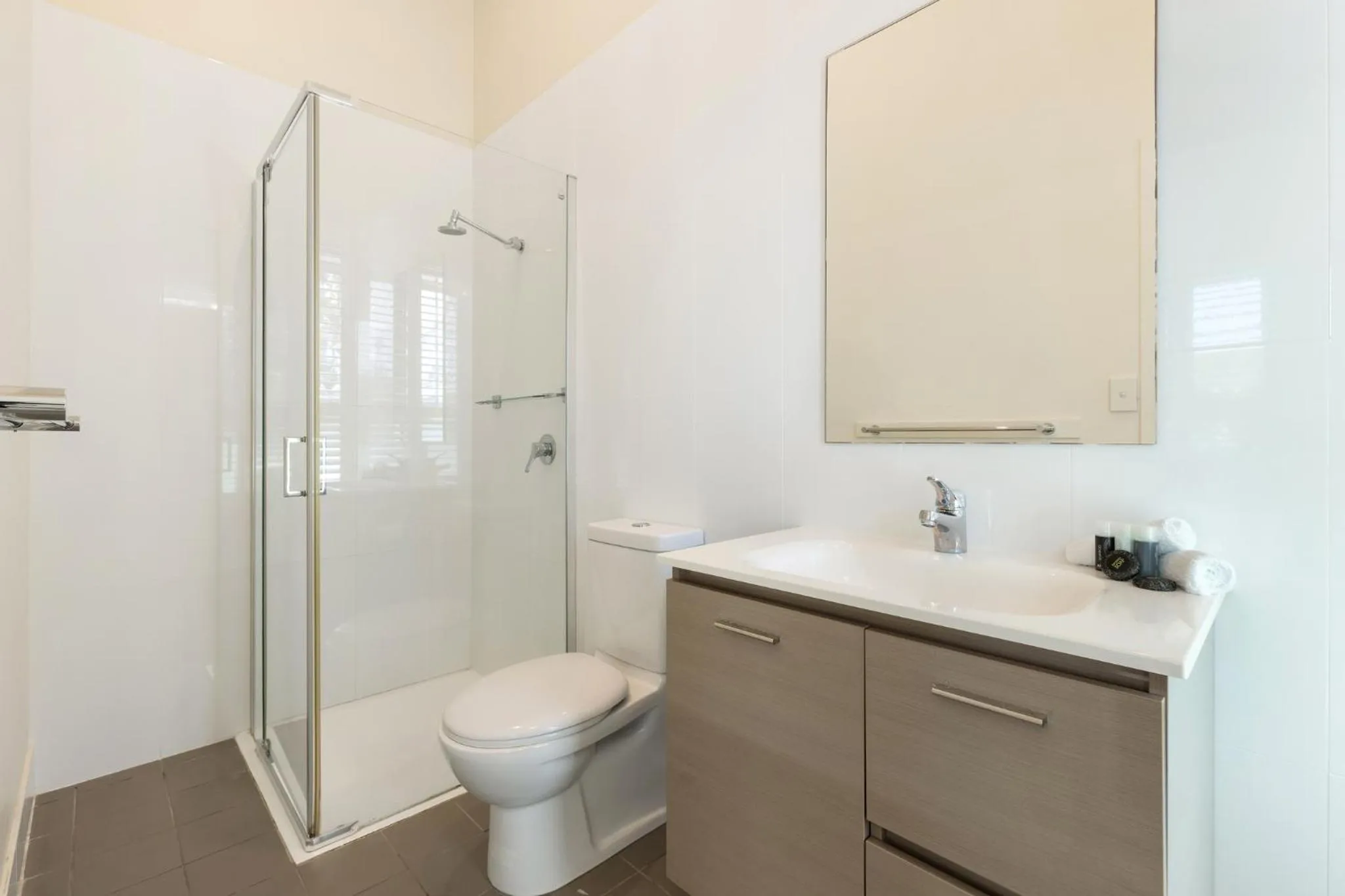 Shower in East On Byron Bay Apartments