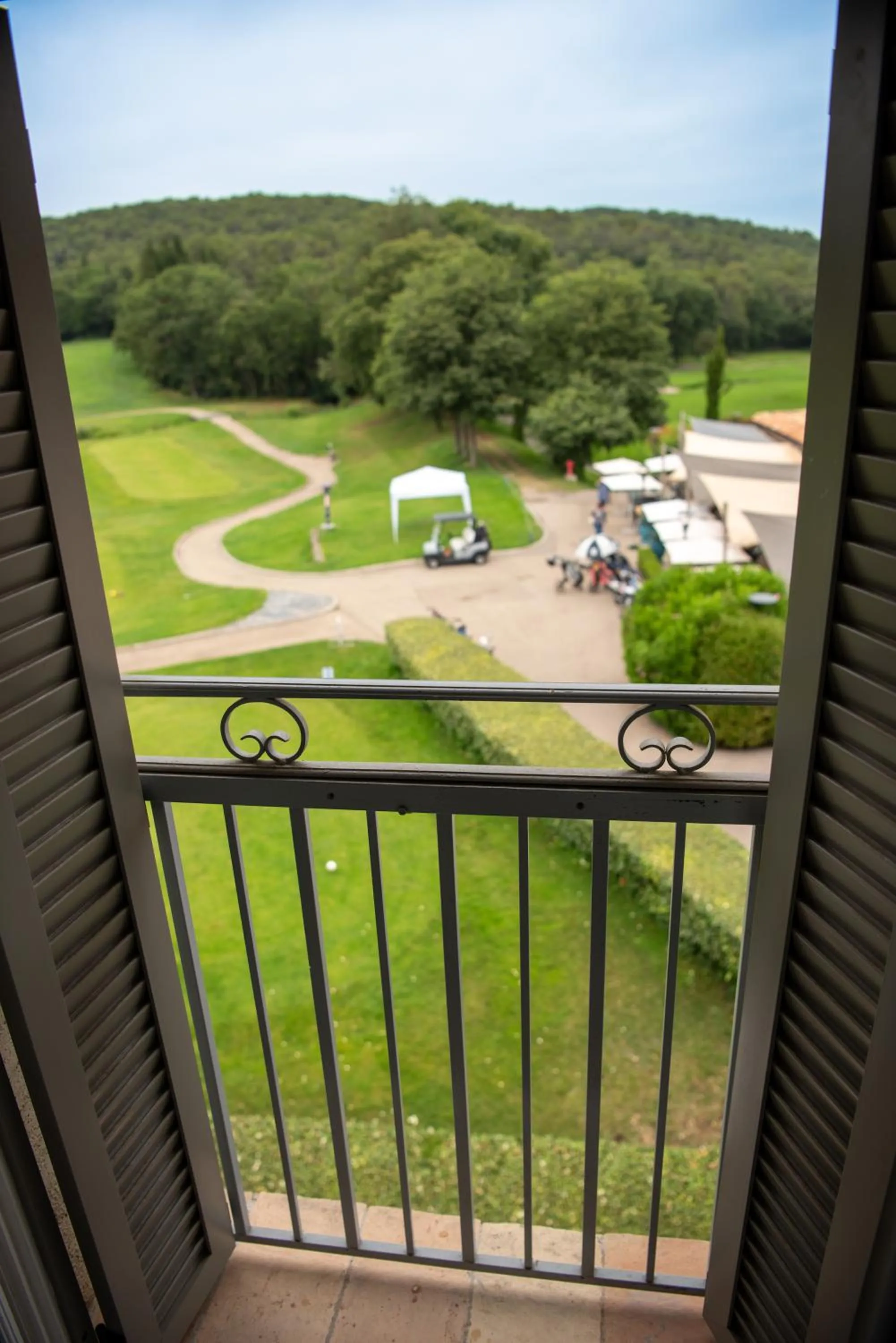 View (from property/room) in Hôtel Golf & Spa Château de la Bégude The Originals Collection
