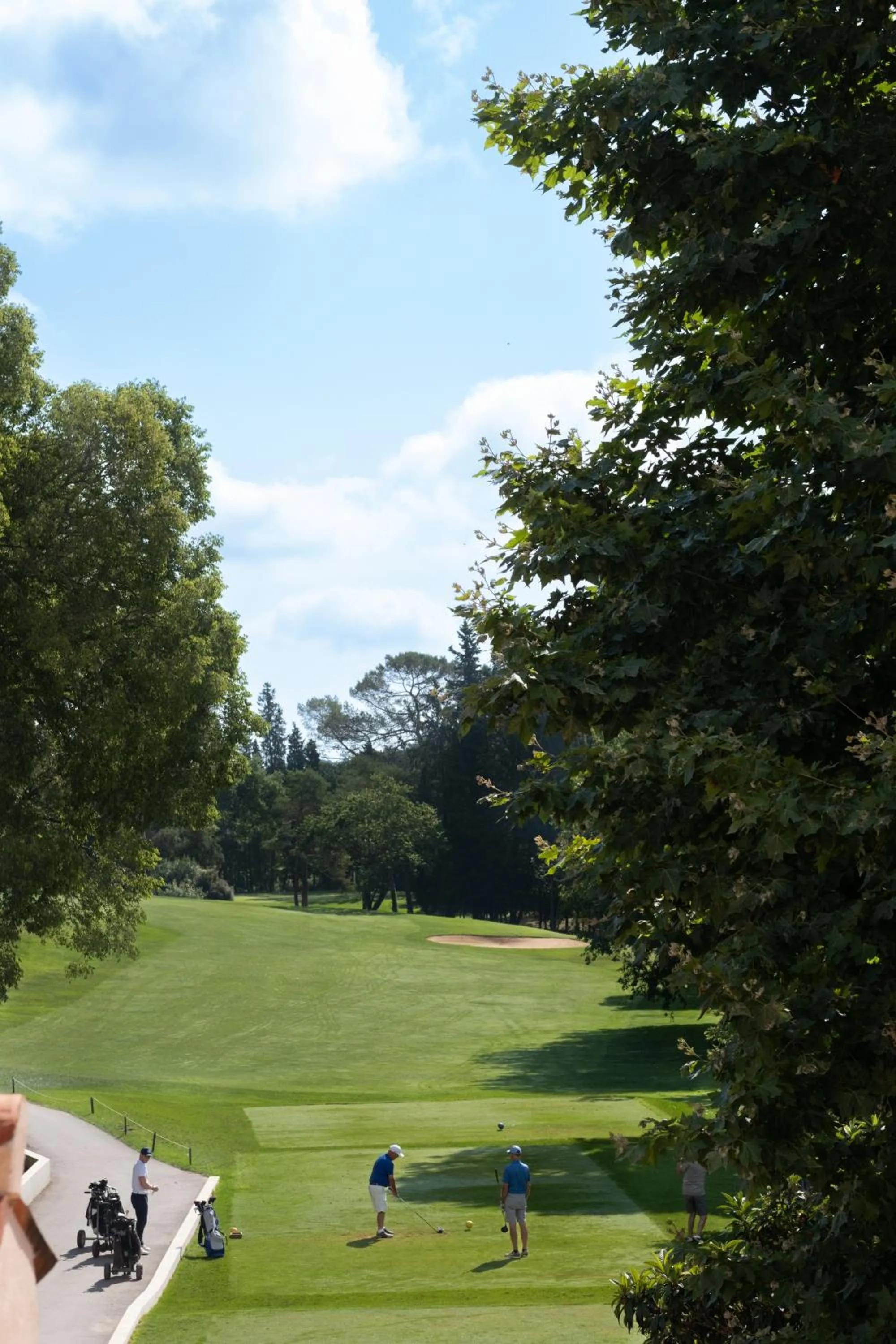 Natural landscape in Hôtel Golf & Spa Château de la Bégude The Originals Collection