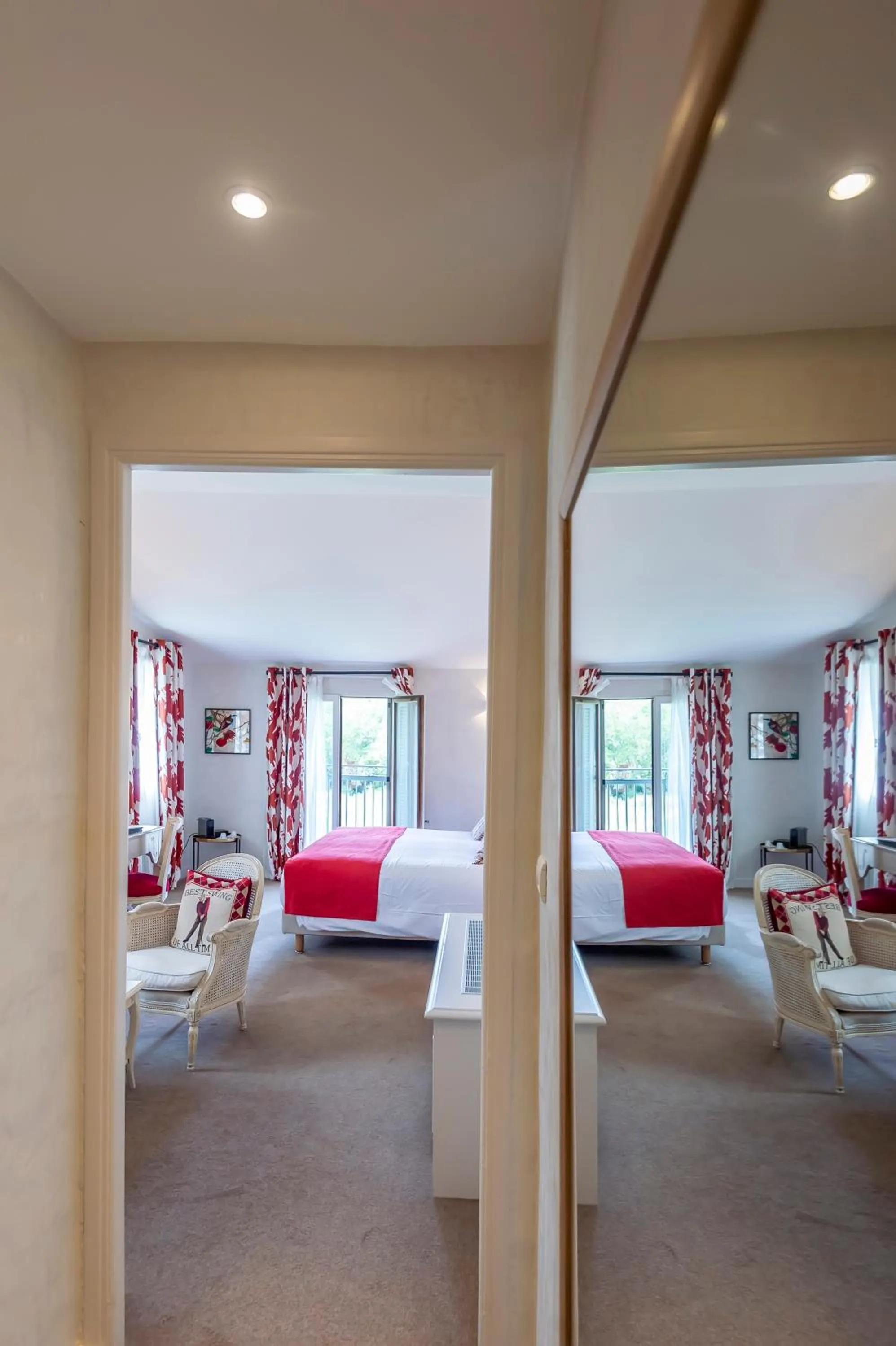 Photo of the whole room, Bed in Hôtel Golf & Spa Château de la Bégude The Originals Collection