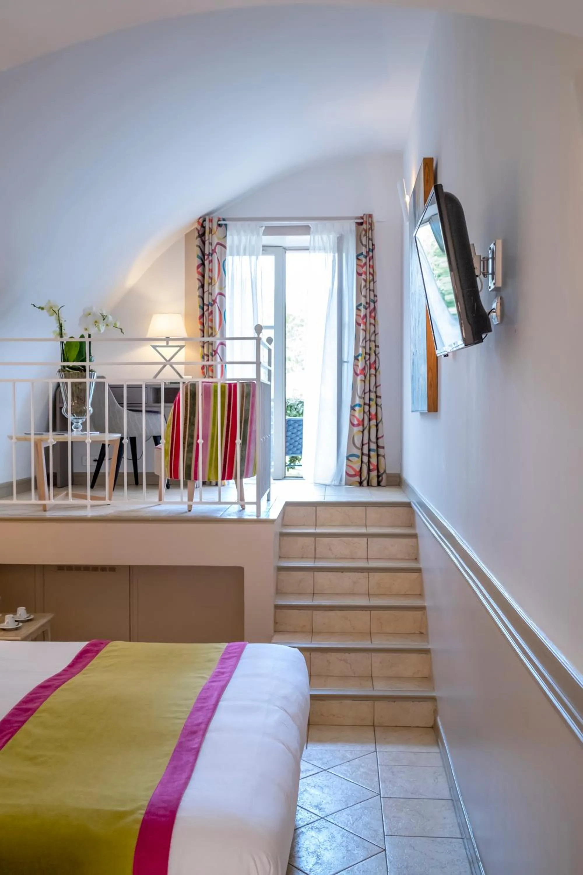 Photo of the whole room, Bed in Hôtel Golf & Spa Château de la Bégude The Originals Collection