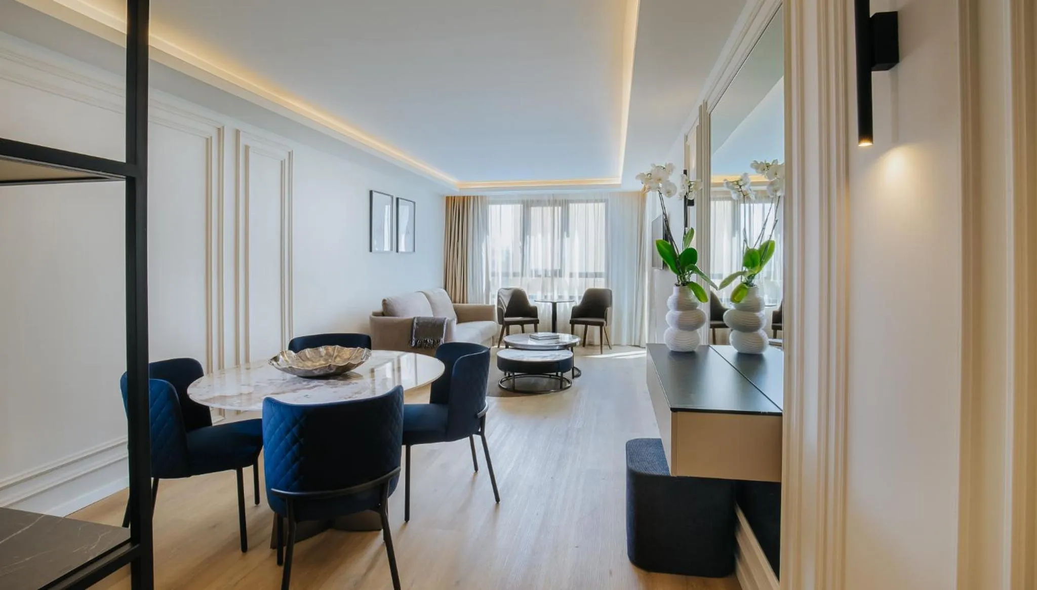 Living room in Odysseia Hotel Kapetanios