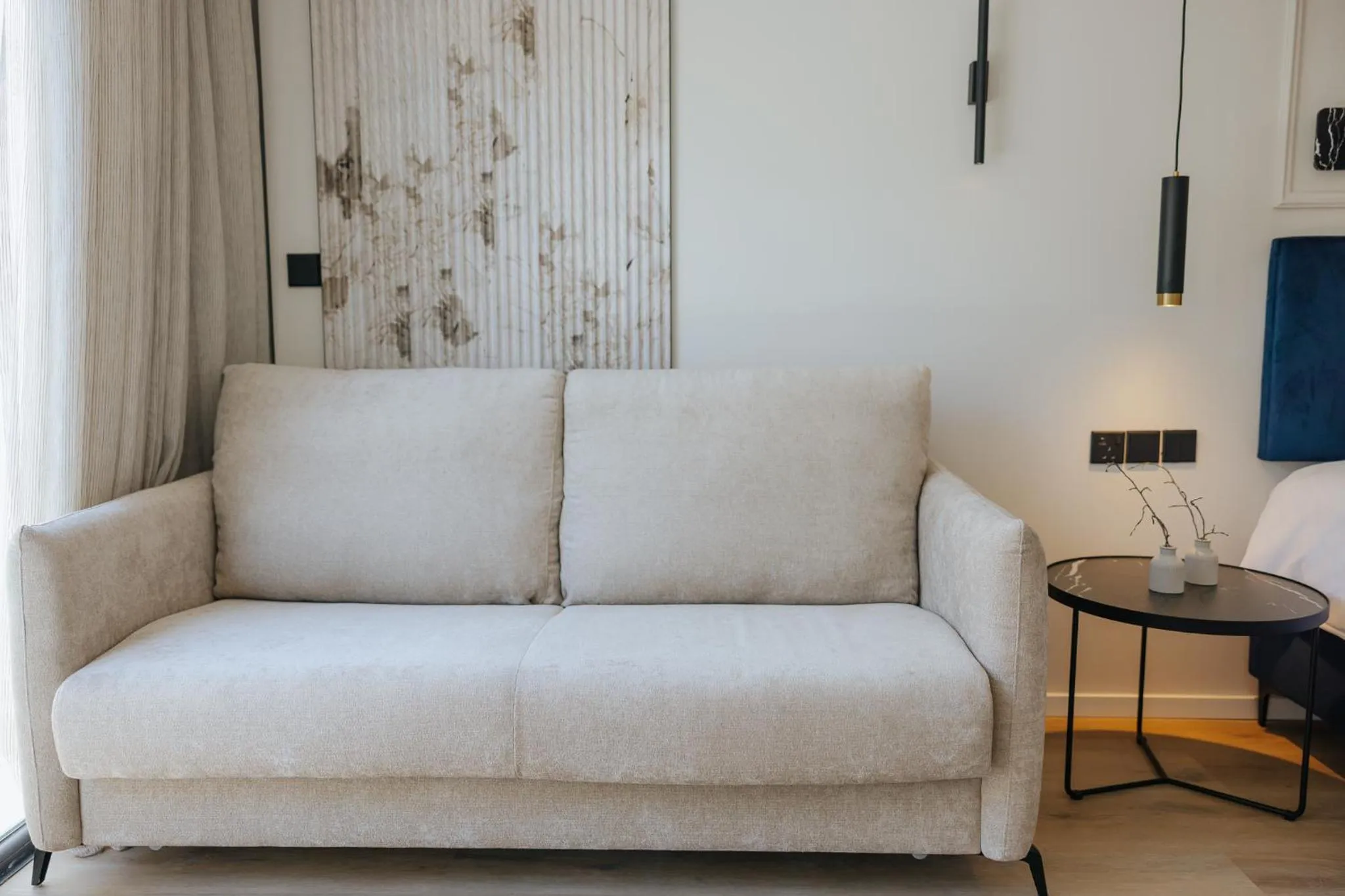 Seating area in Odysseia Hotel Kapetanios