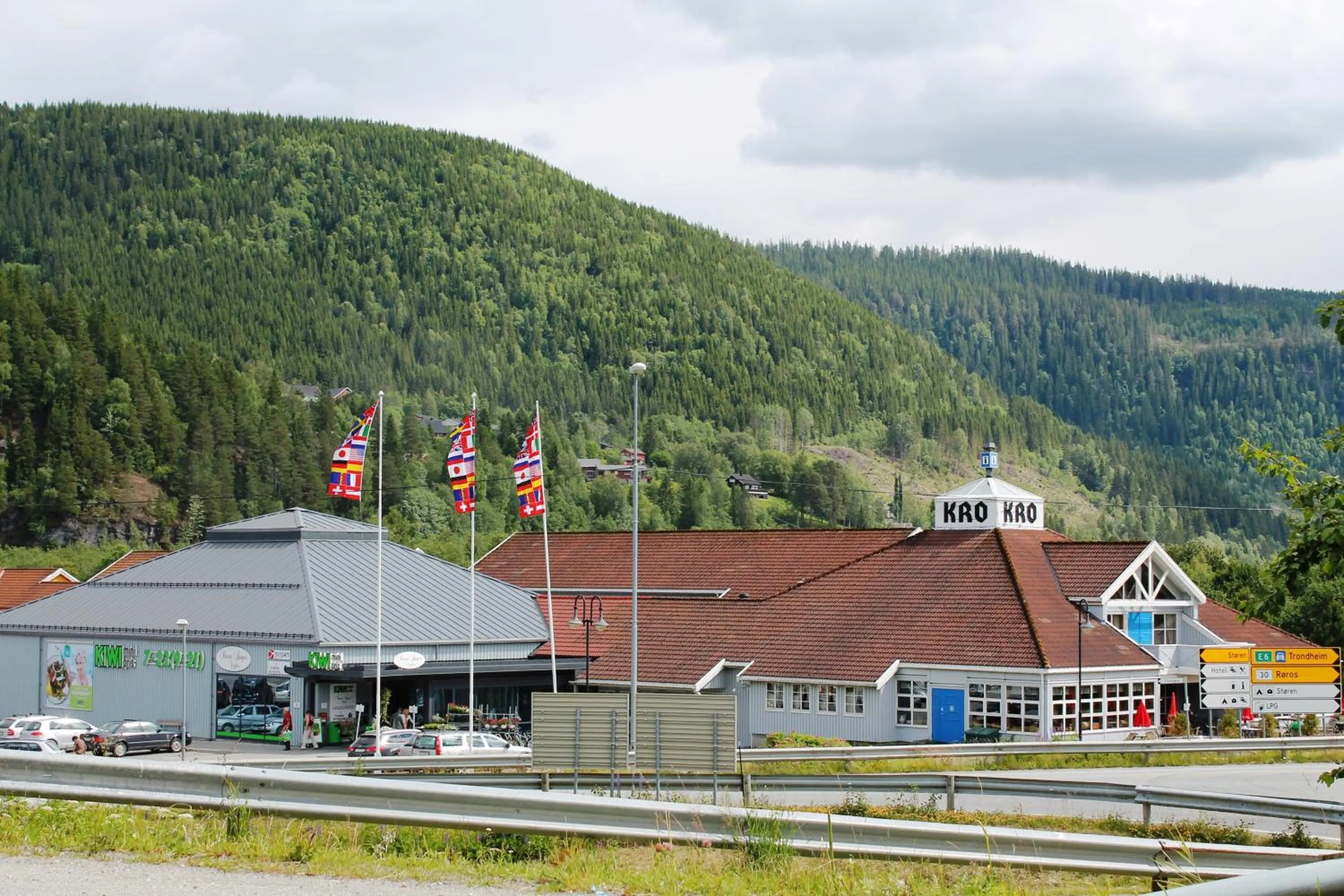 Area and facilities in Støren Hotel