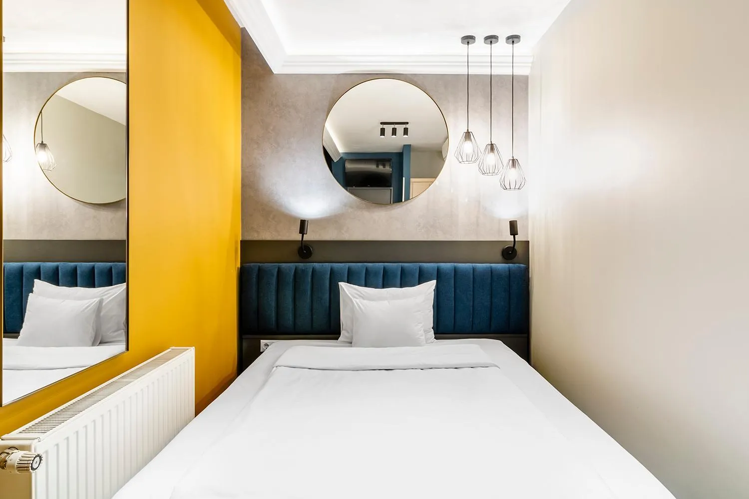 Bed in Alta Moda Fashion Hotel