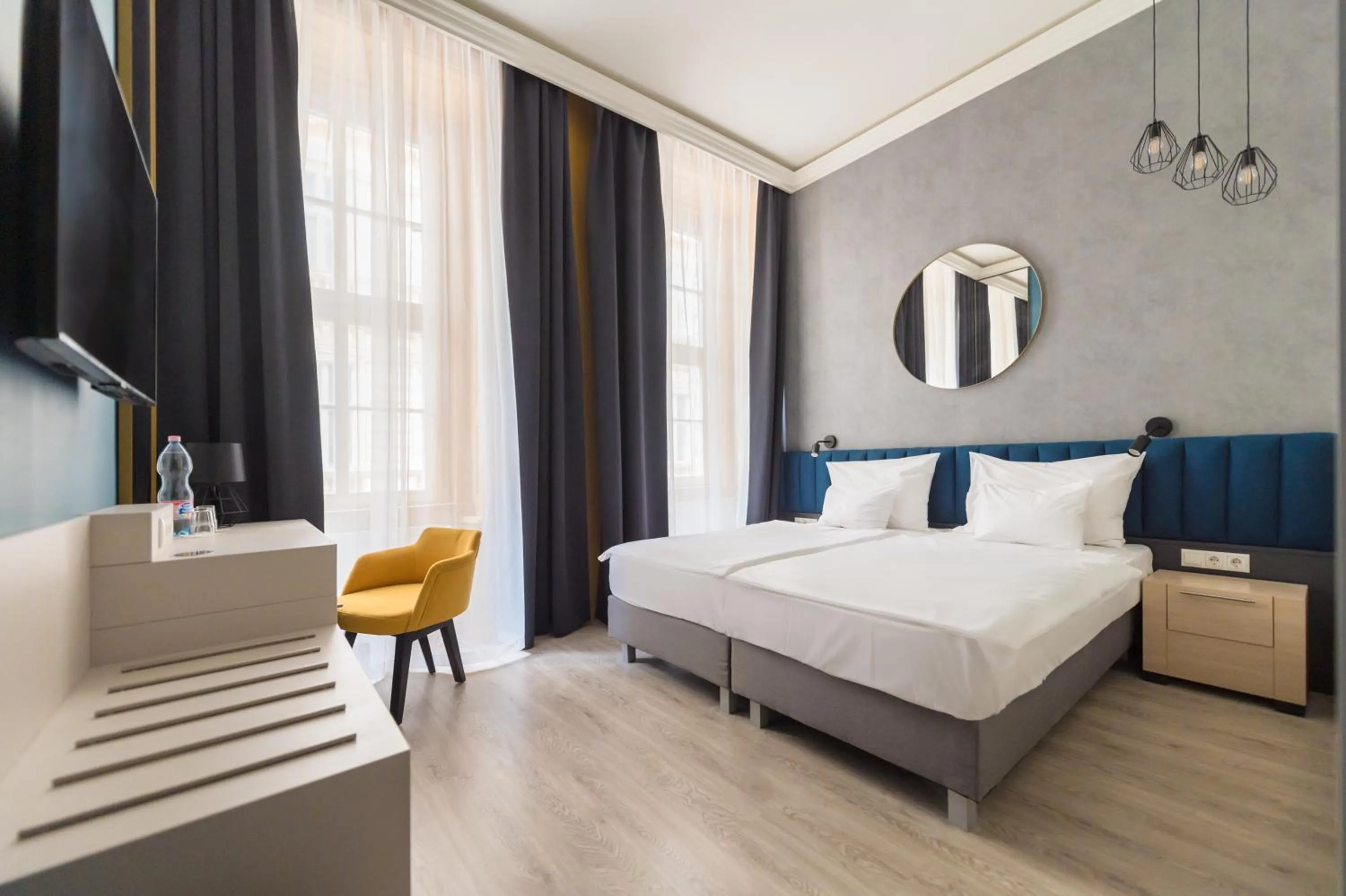 Bed in Alta Moda Fashion Hotel