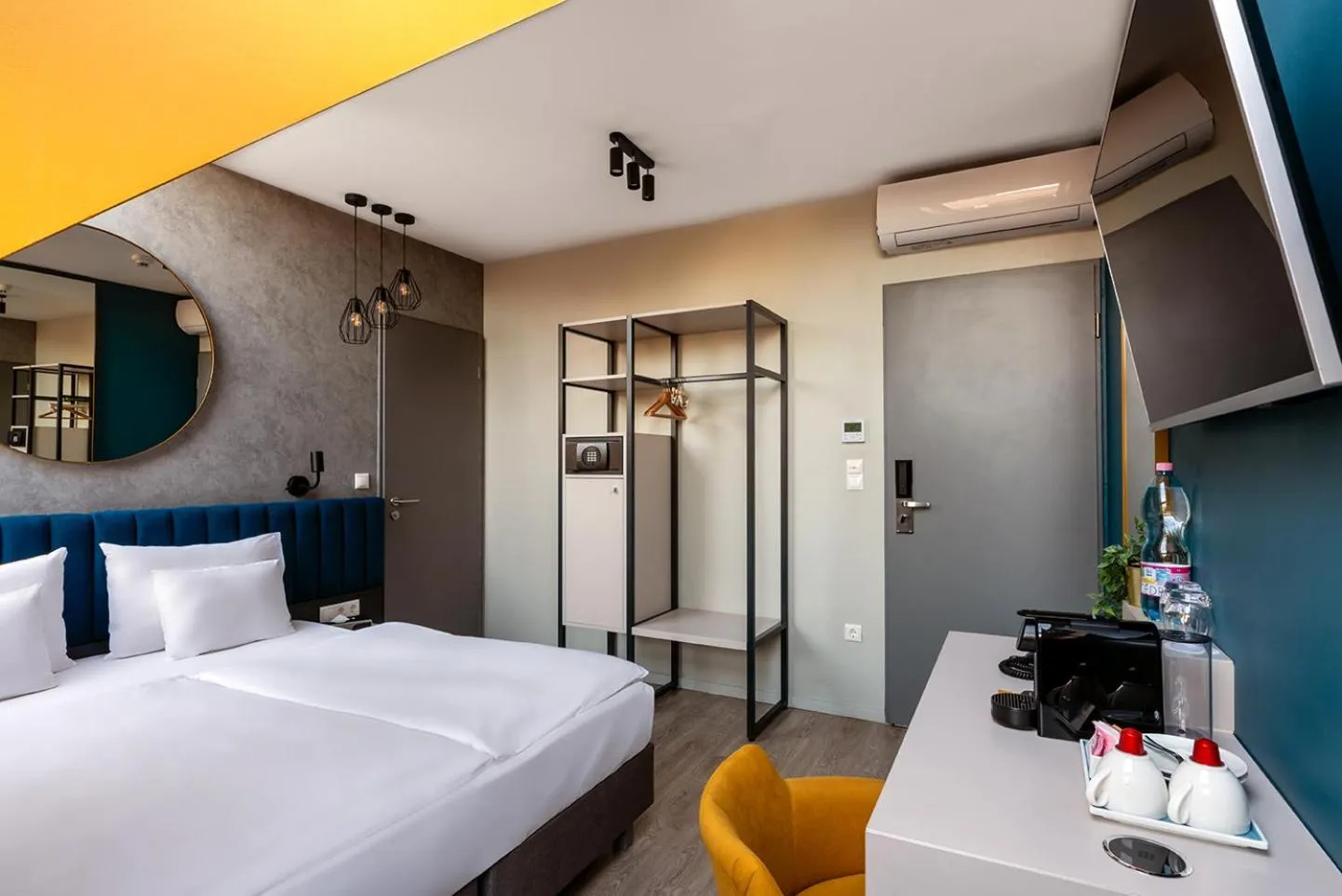 Bed in Alta Moda Fashion Hotel