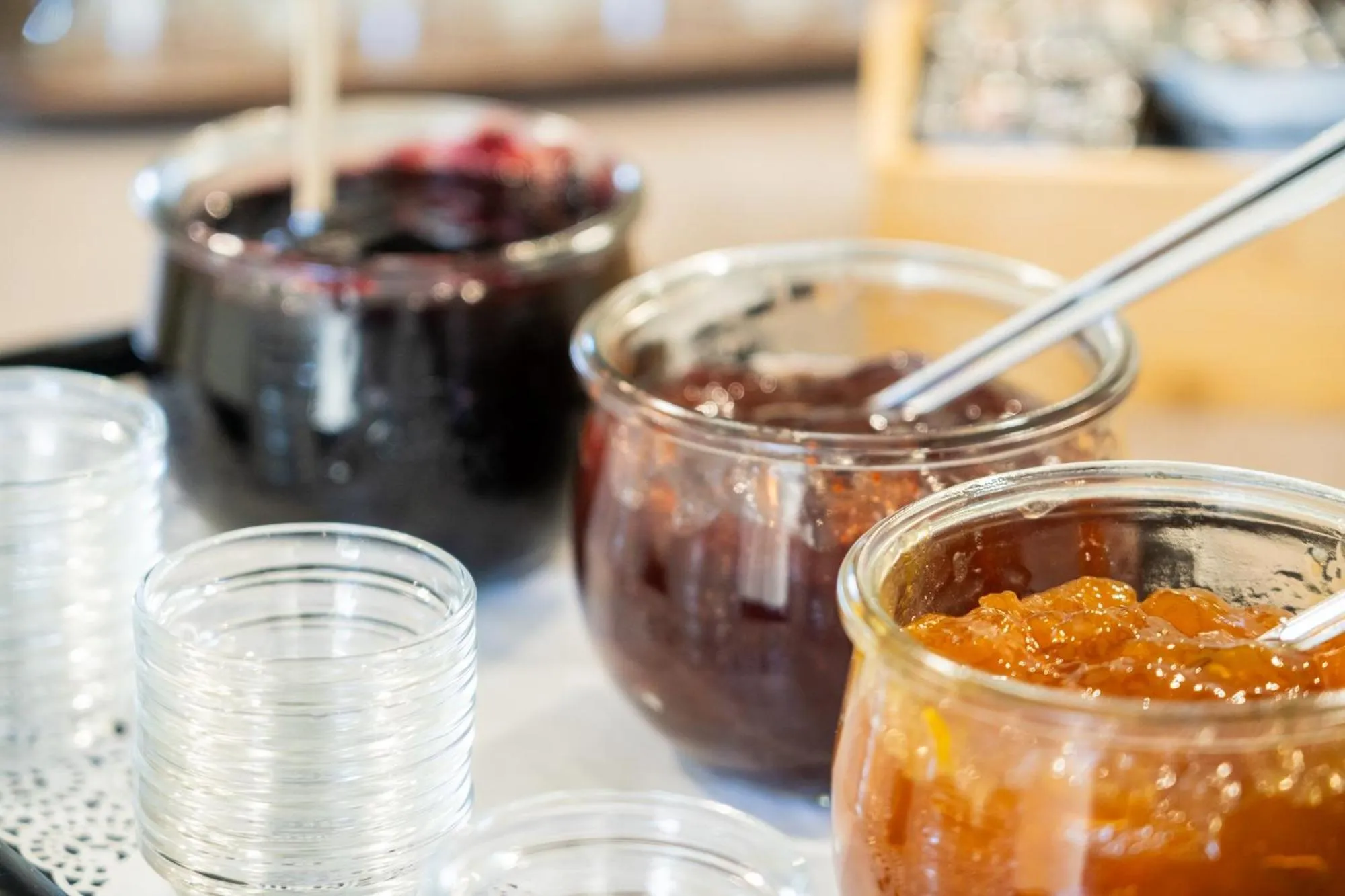 Buffet breakfast in Centre Jean XXIII