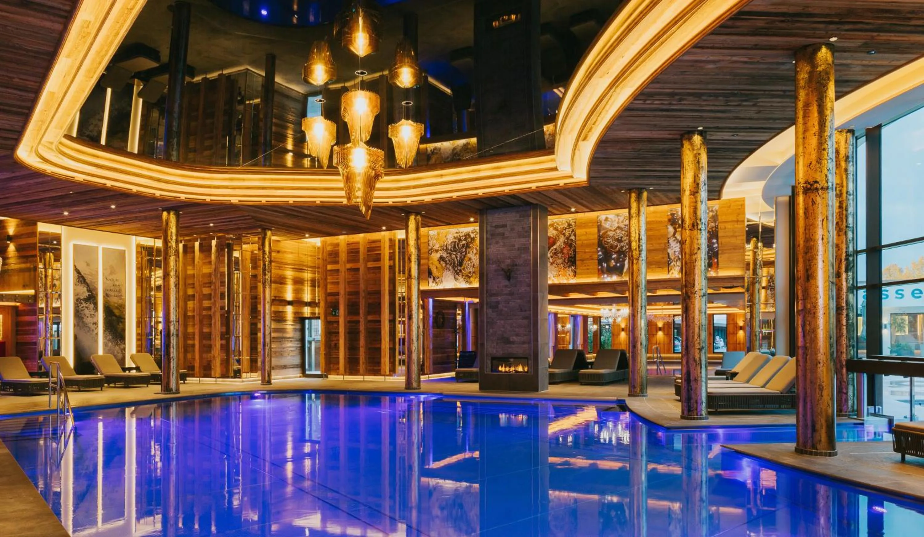 Hot Spring Bath in Ortner's Resort