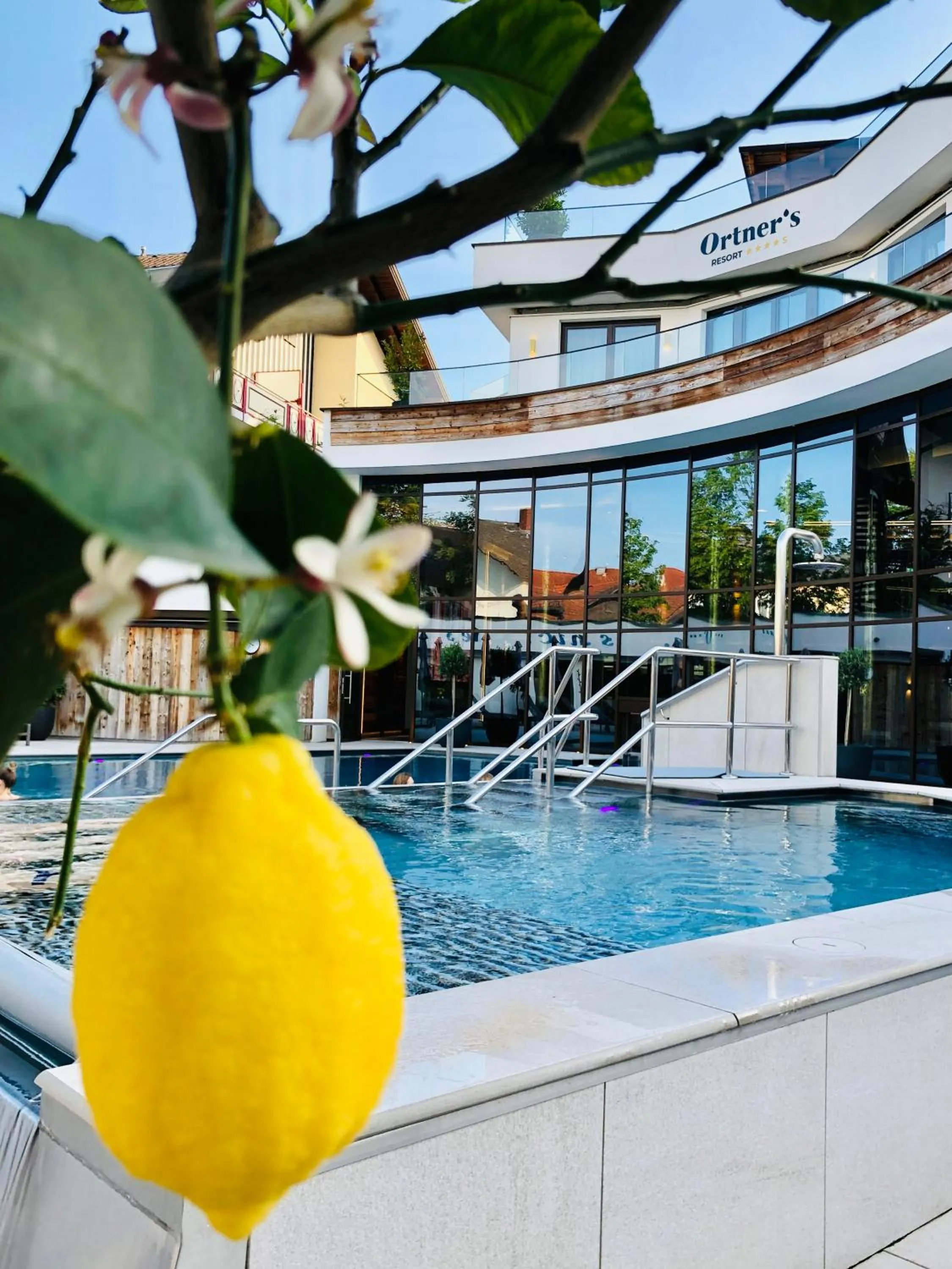 Swimming pool in Ortner's Resort