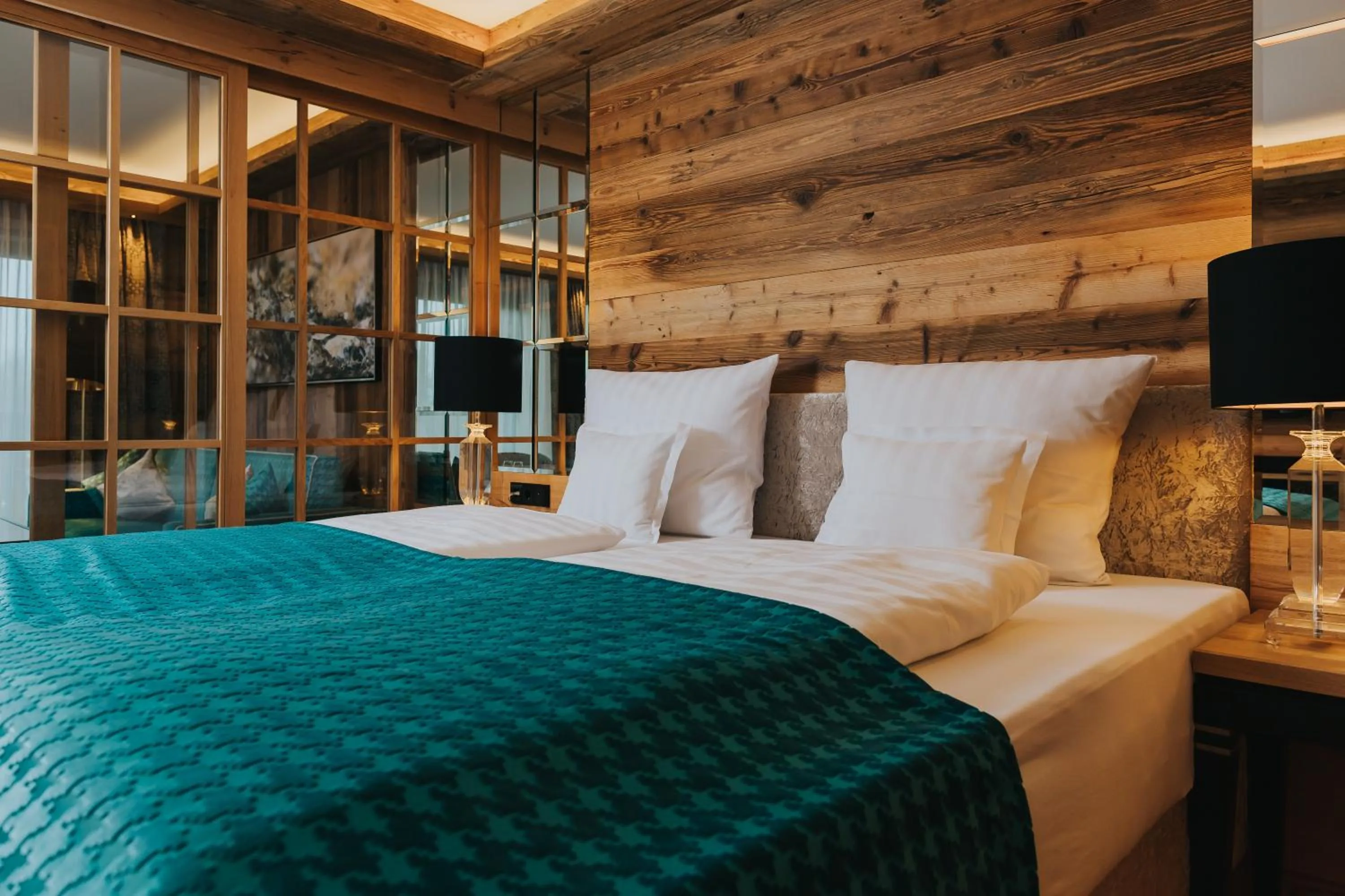 Bed in Ortner's Resort