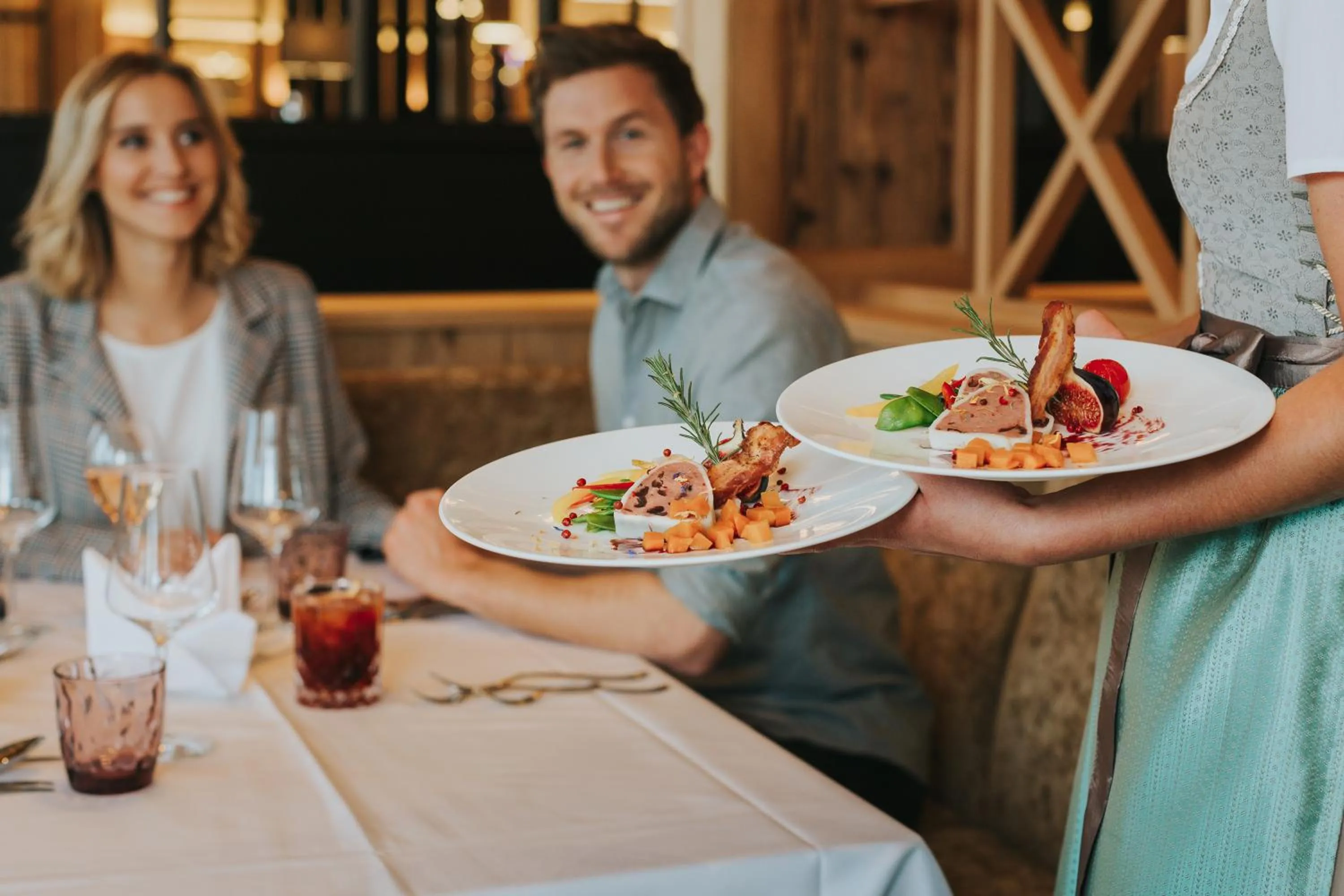 Food and drinks in Ortner's Resort