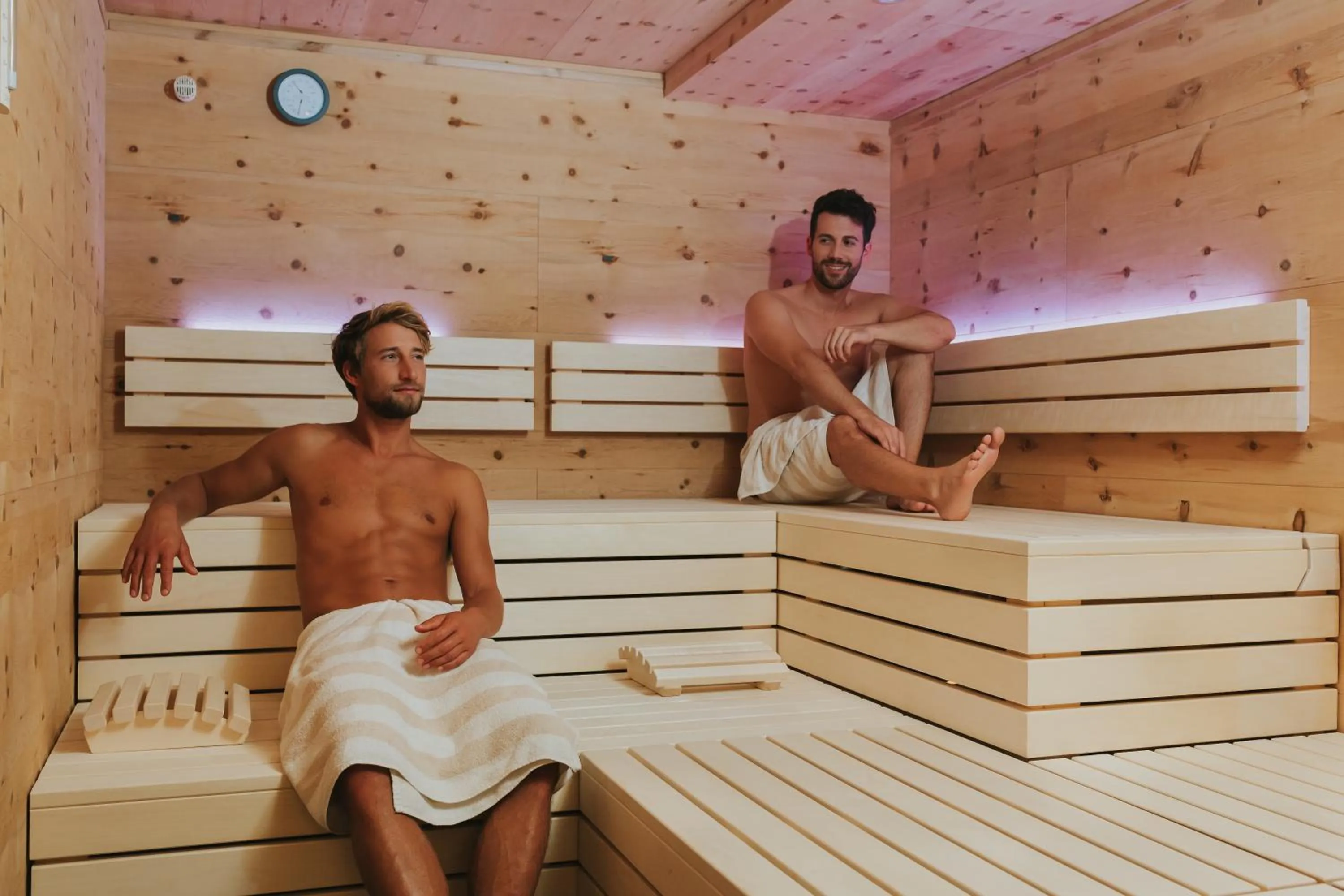 Sauna in Ortner's Resort