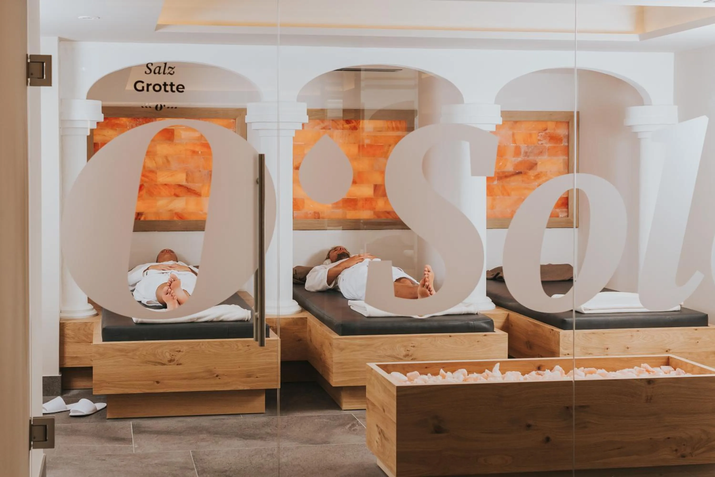 Sauna in Ortner's Resort