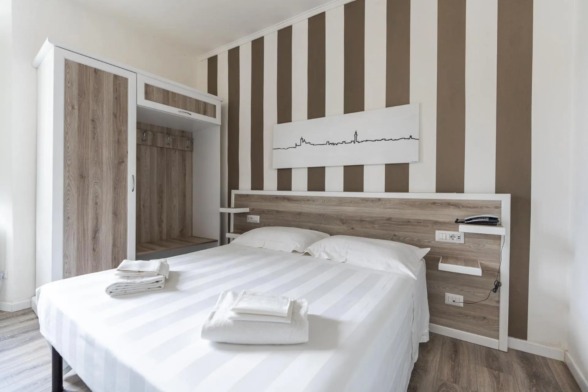 Bed in Albergo Centrale