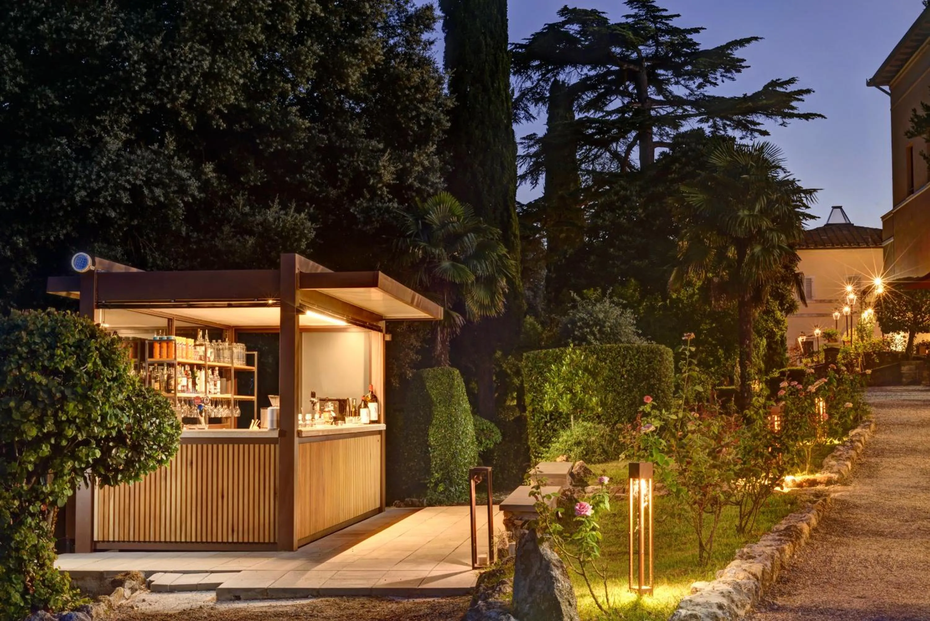Garden view in Villa Sabolini