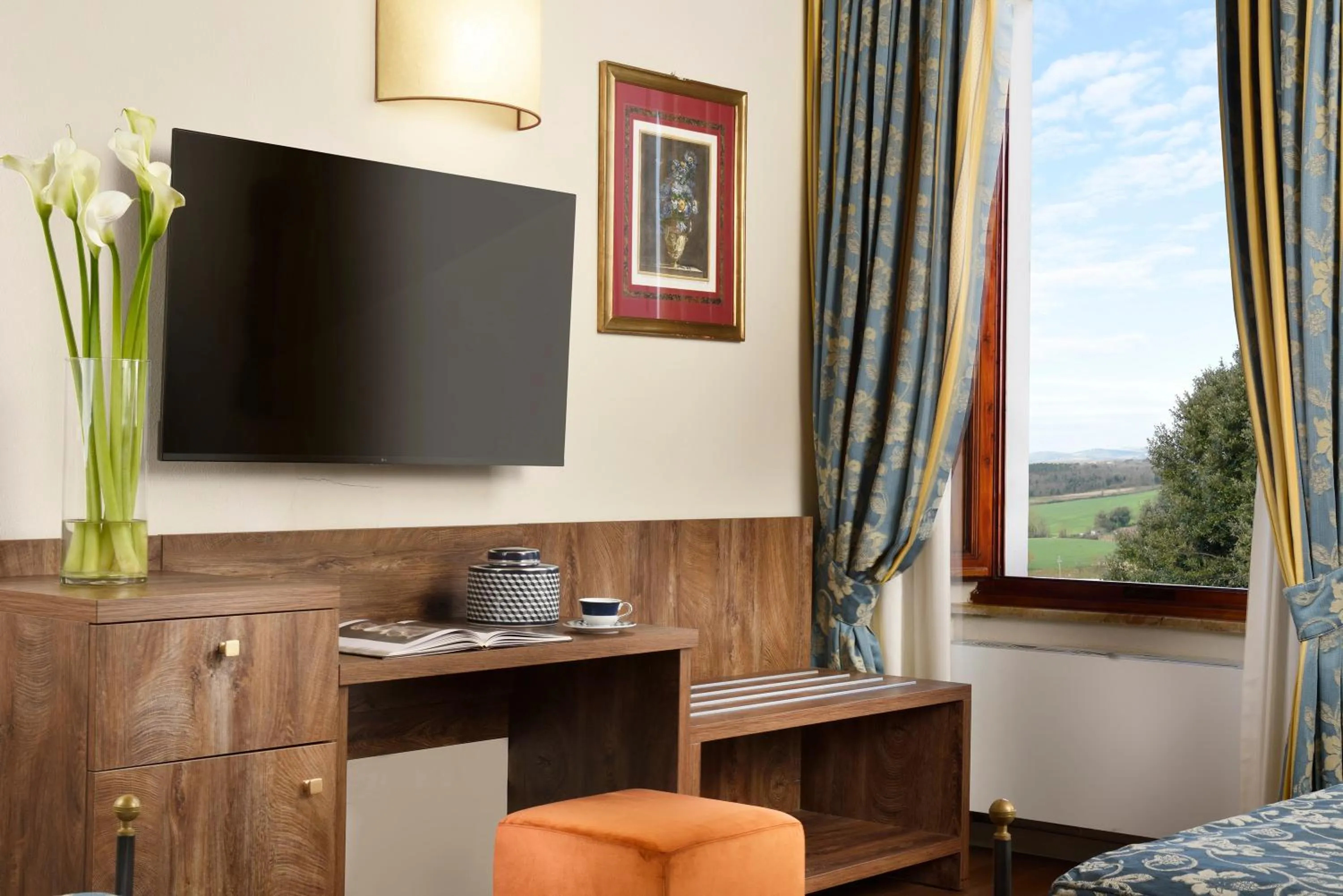 Seating area in Villa Sabolini