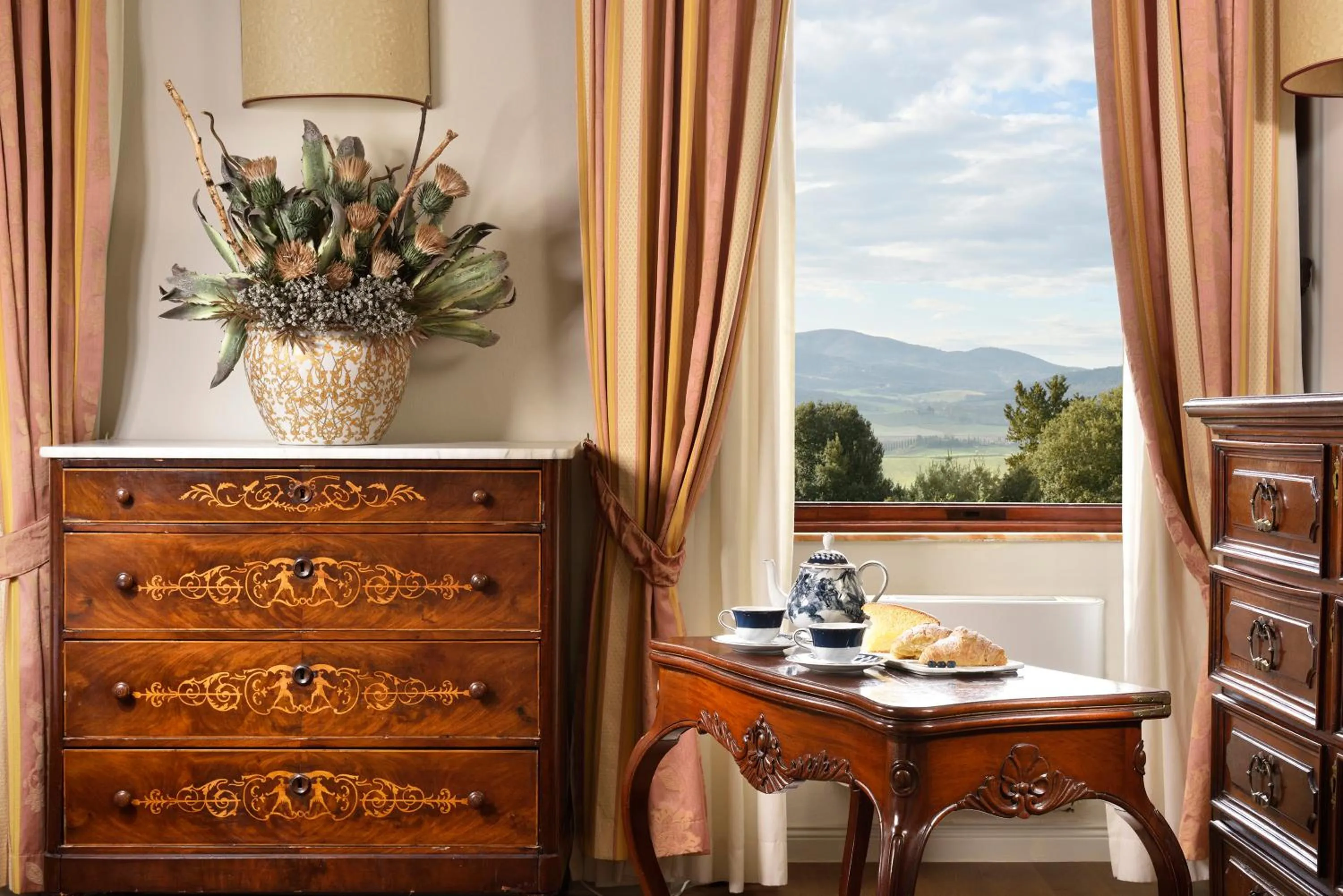 Living room in Villa Sabolini
