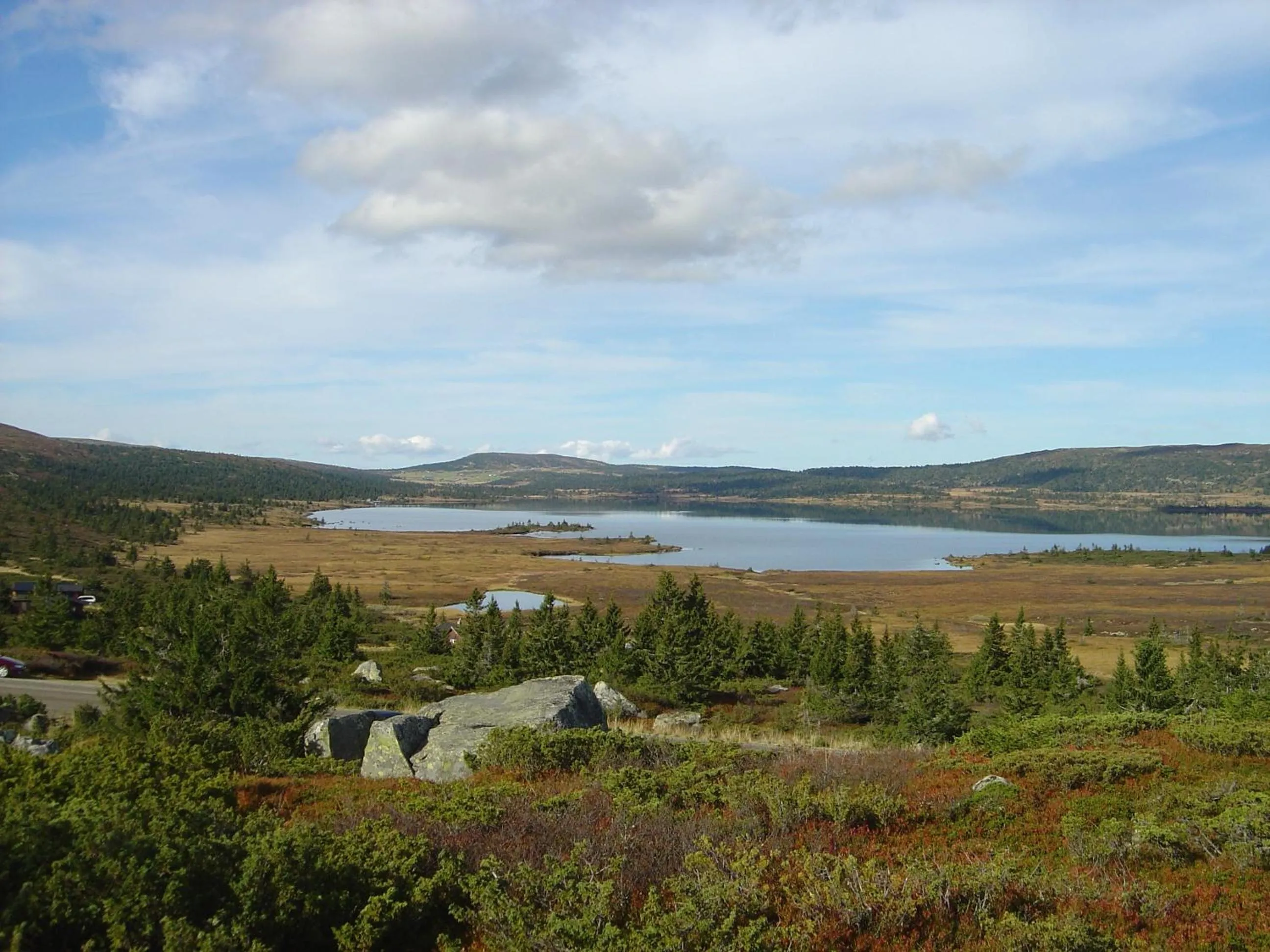 Area and facilities in Nordseter Fjellpark, Hyttegrend