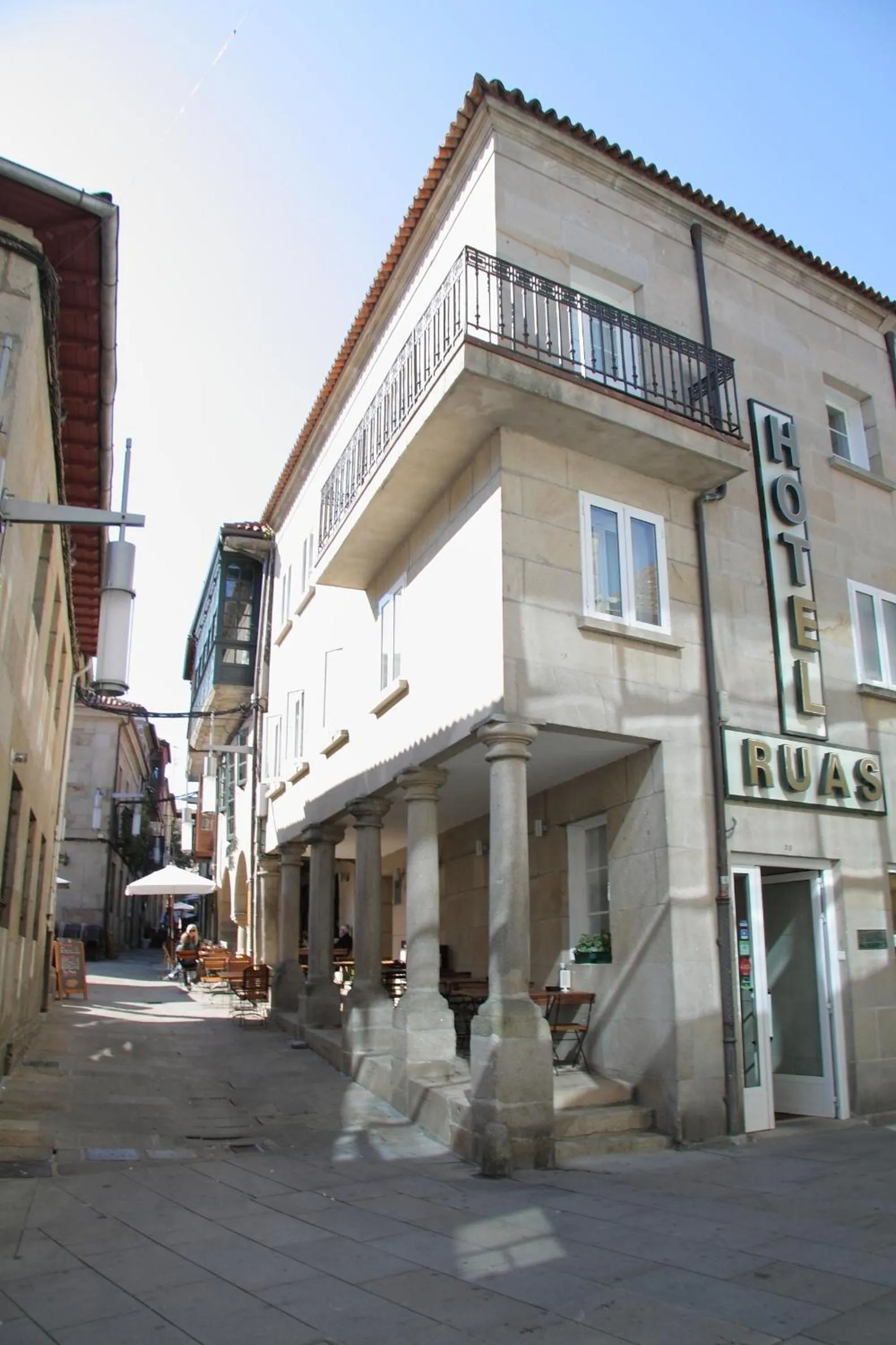 Decorative detail in Hotel Restaurante Rúas