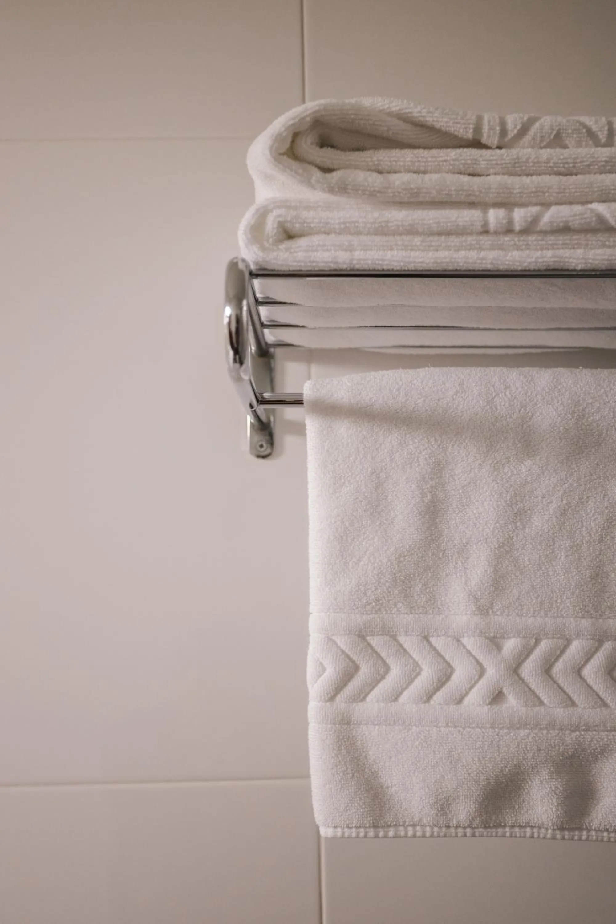 towels in Hotel Restaurante Rúas