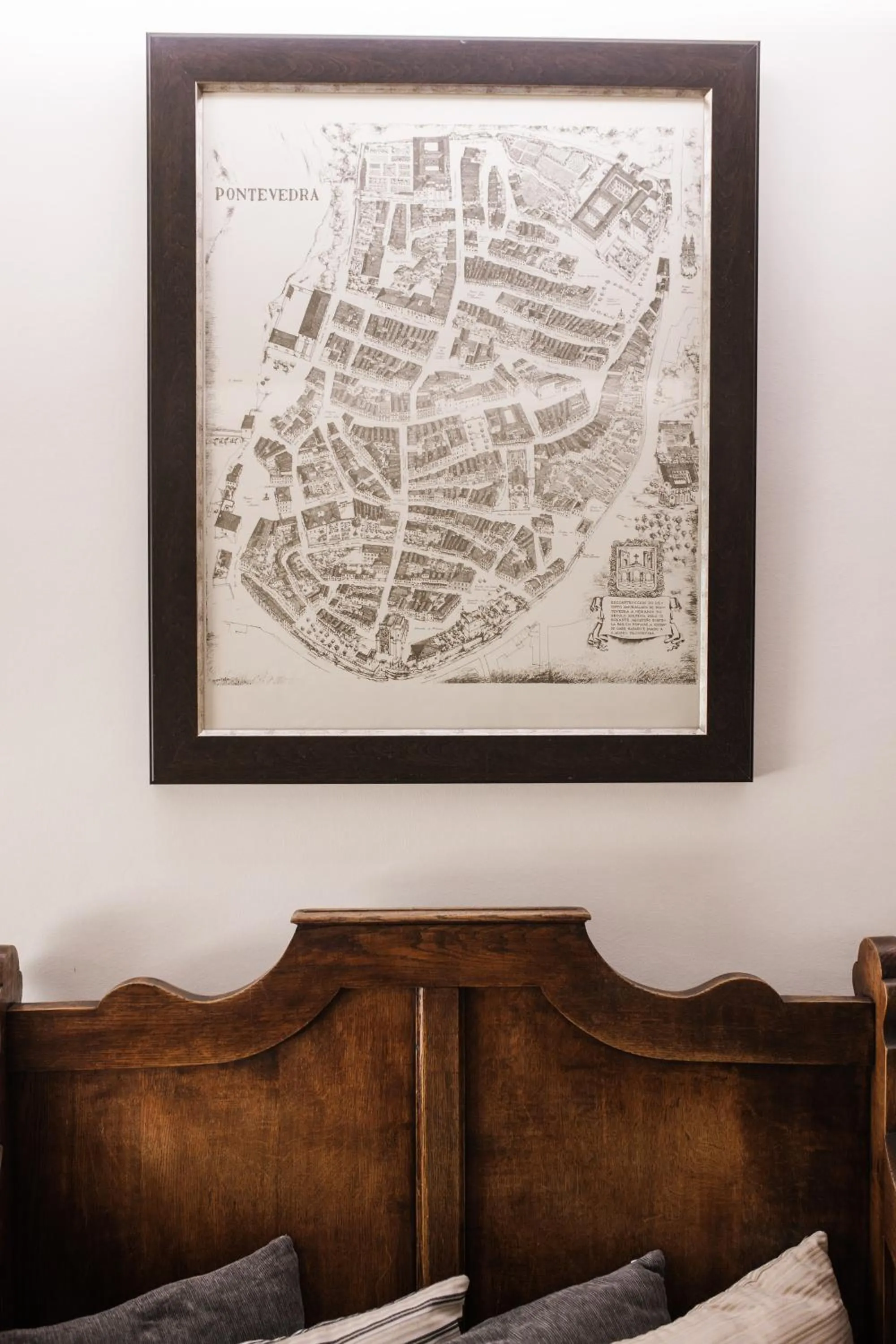 Decorative detail in Hotel Restaurante Rúas