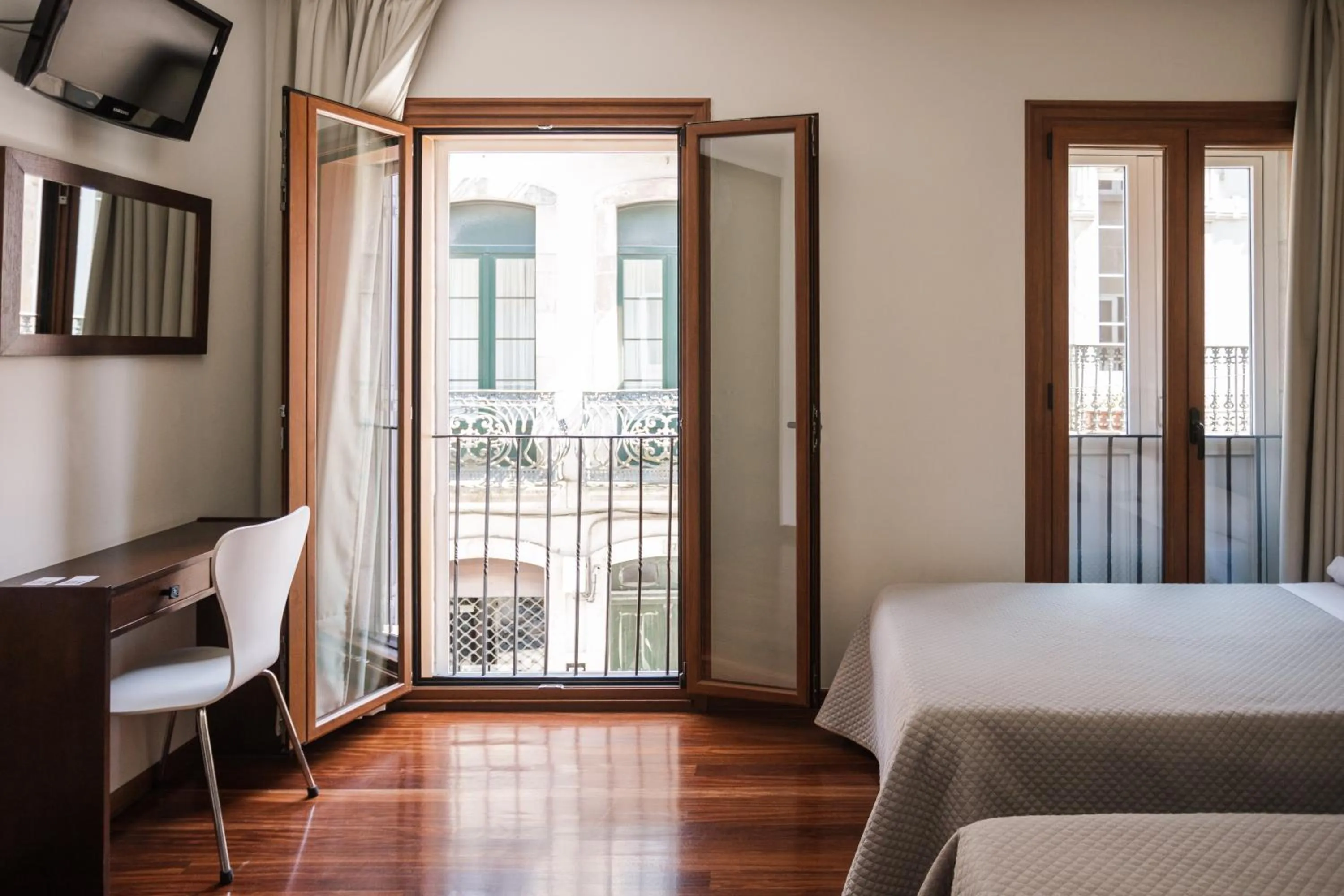 TV and multimedia, Bed in Hotel Restaurante Rúas