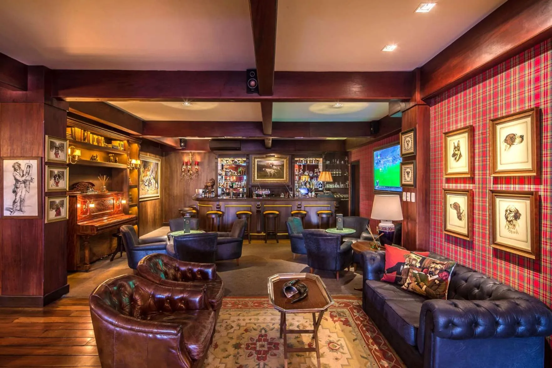 Lounge or bar in Hotel Casa da Montanha