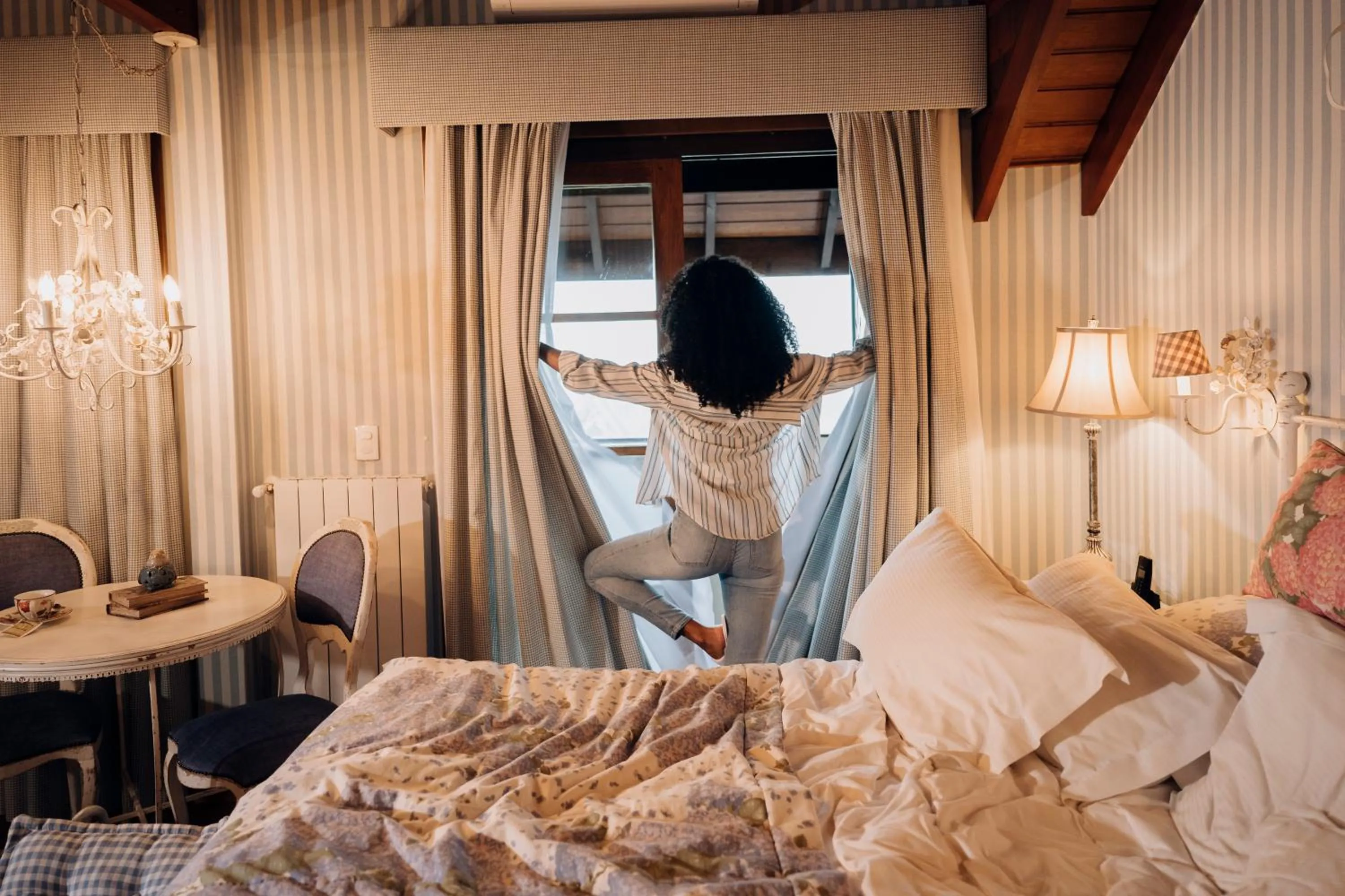 People, Bed in Casa da Montanha