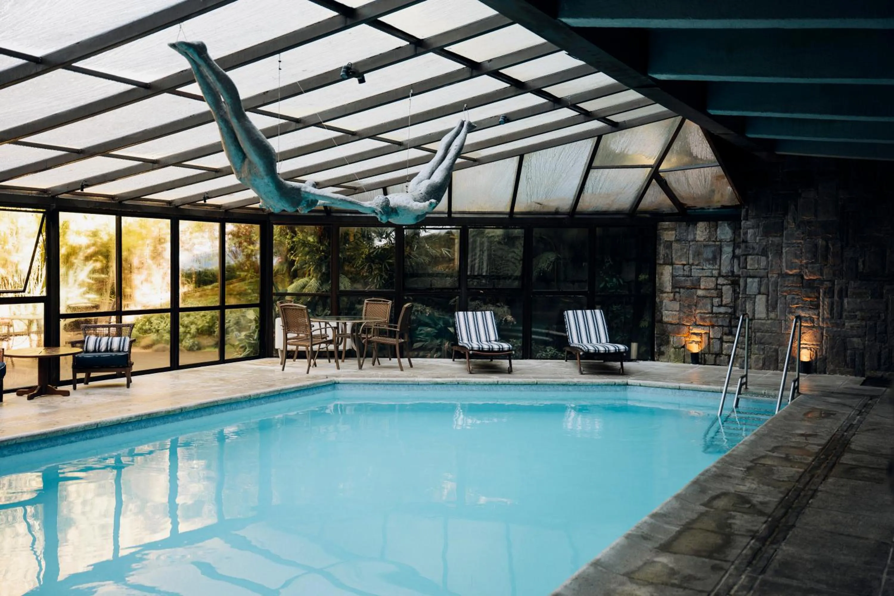 Hot Tub in Hotel Casa da Montanha