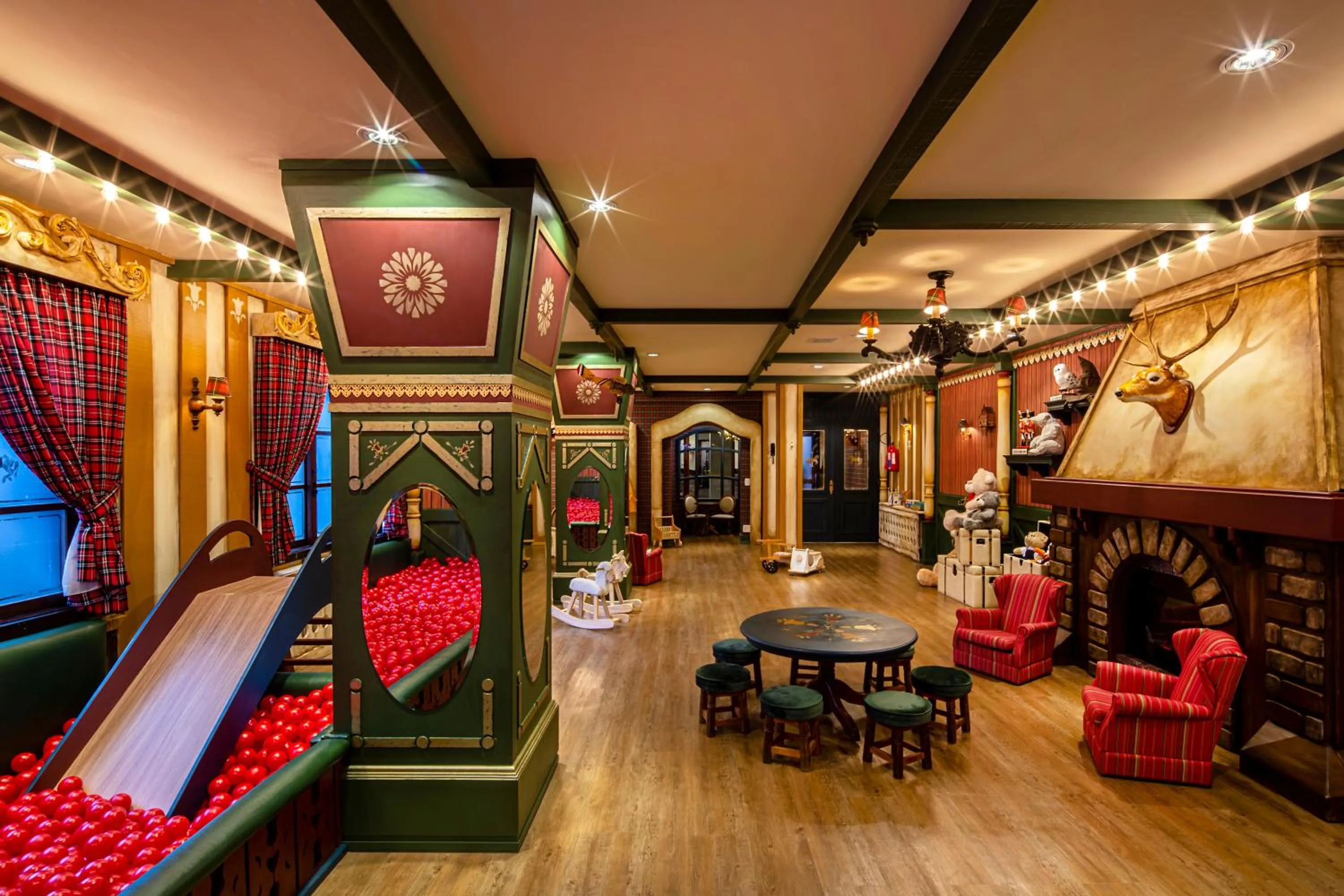 Seating area in Hotel Casa da Montanha
