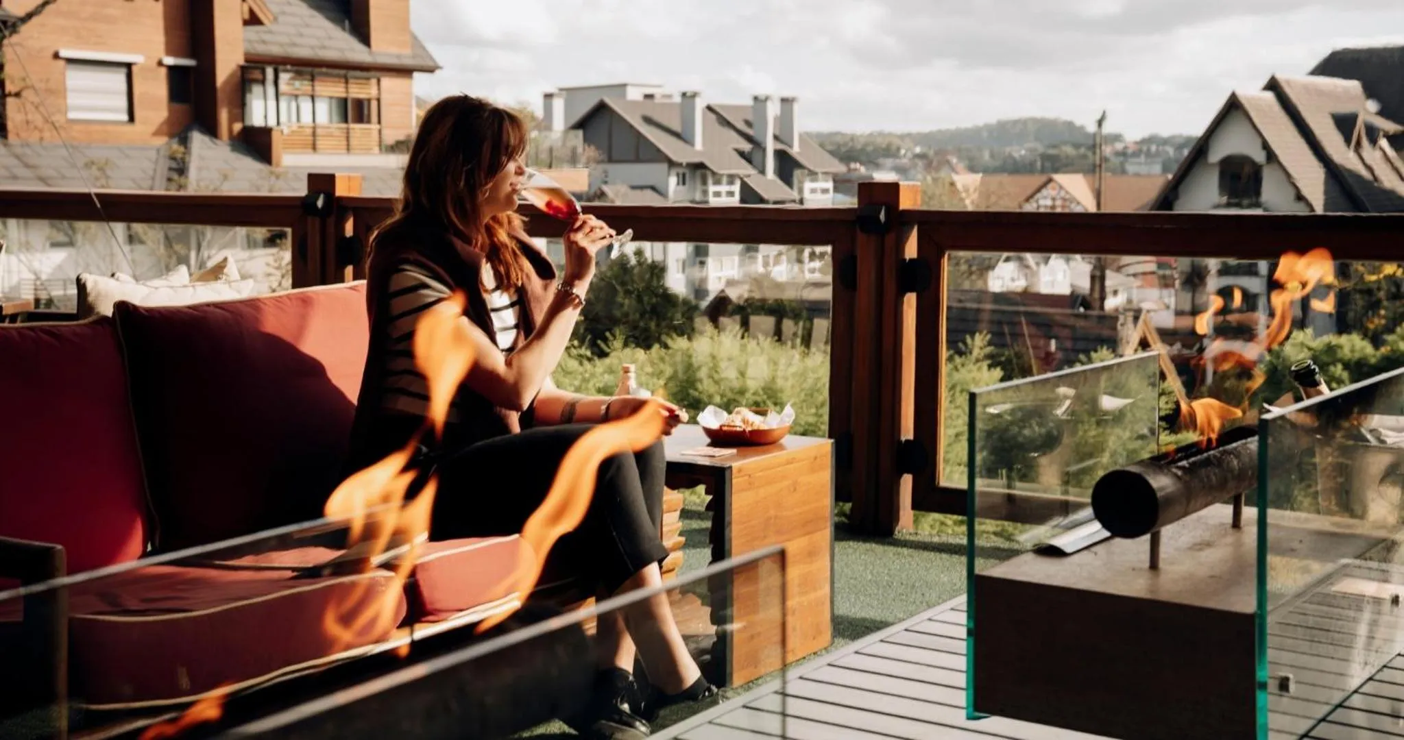 Lounge or bar in Hotel Casa da Montanha