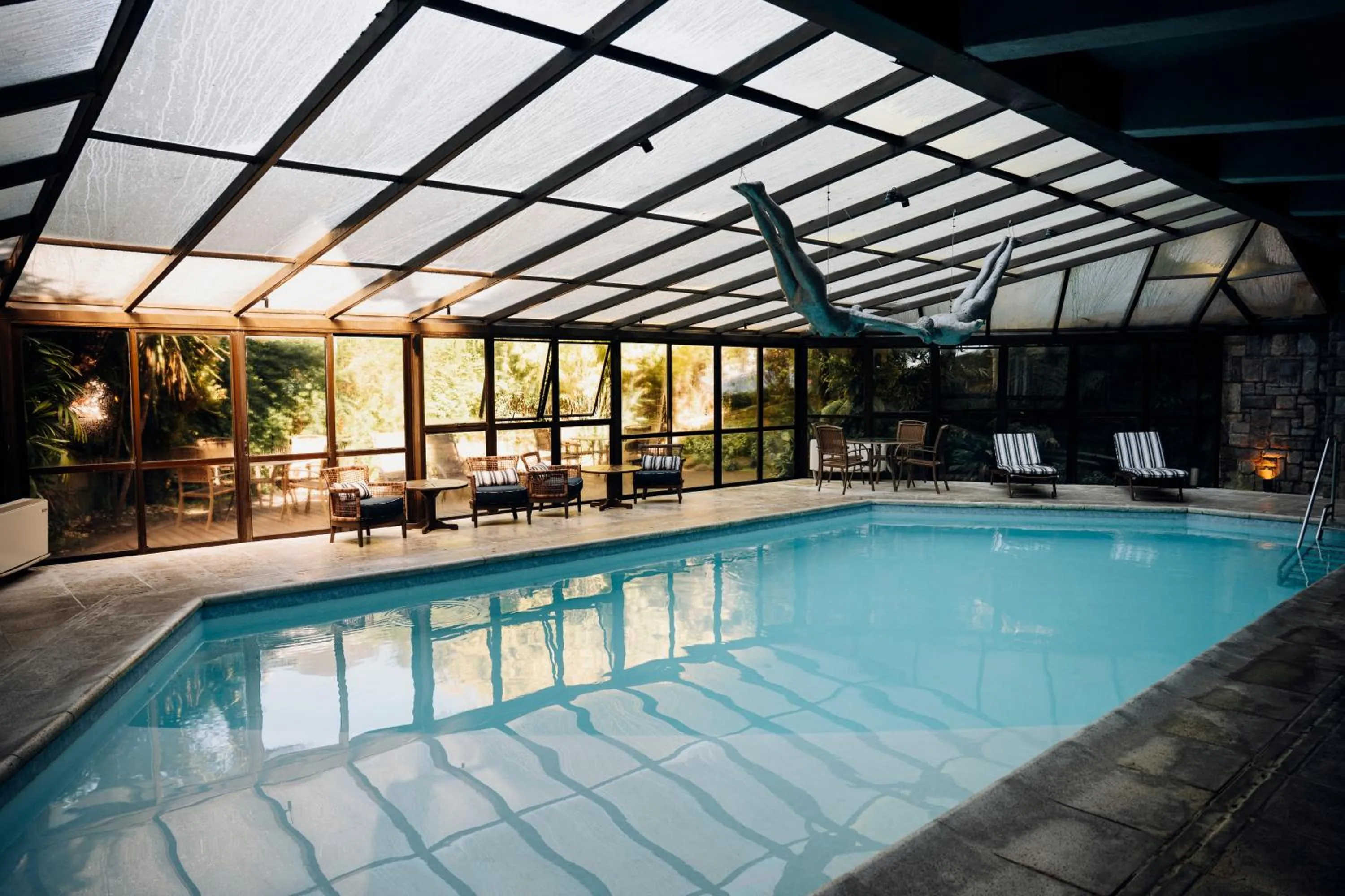 Hot Tub in Hotel Casa da Montanha