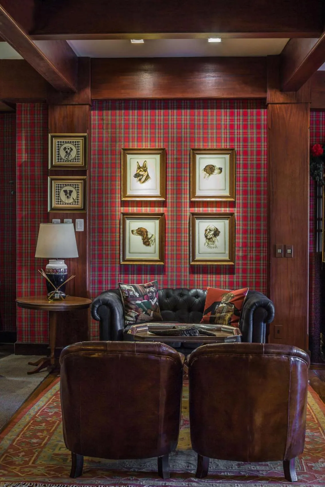 Seating area in Hotel Casa da Montanha