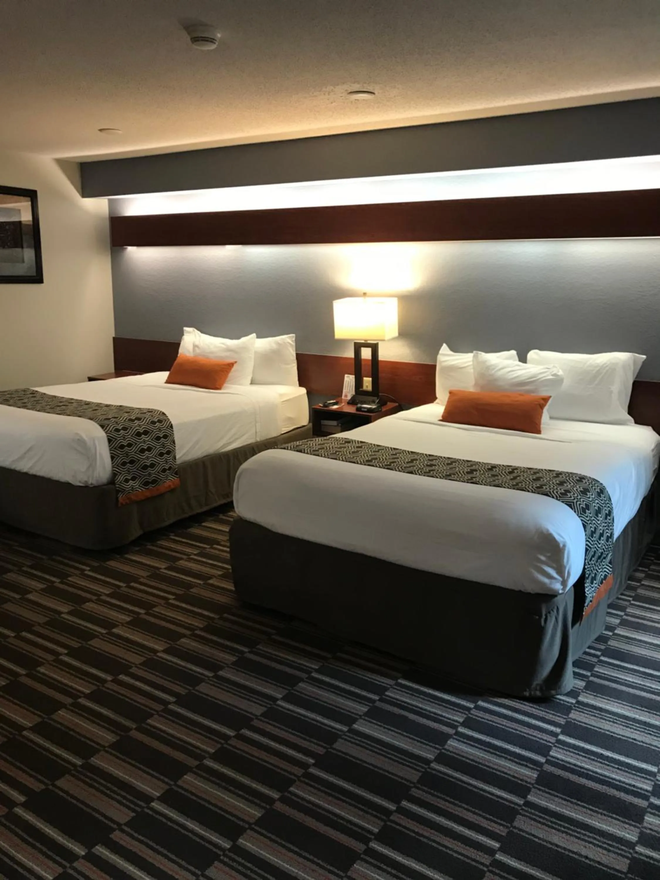 Bed in Microtel Inn & Suites Urbandale