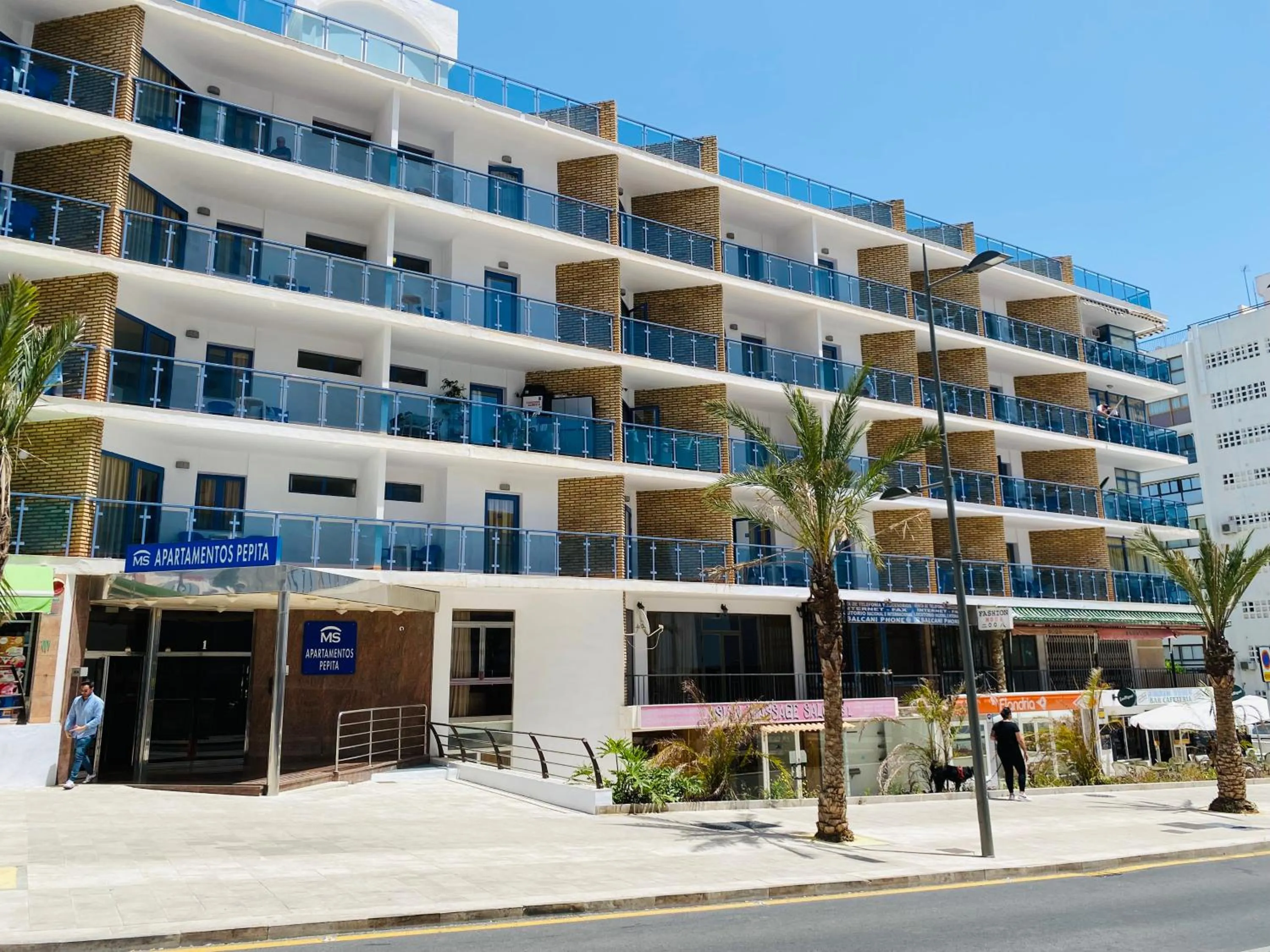 Facade/entrance in Apartamentos MS Pepita
