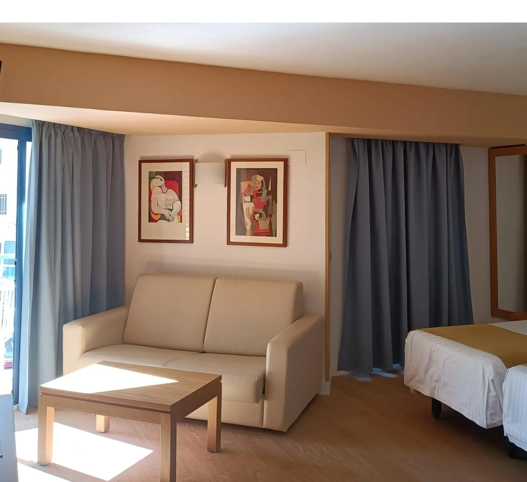 Bed in Apartamentos MS Puerto Marina, antes MS Pepita