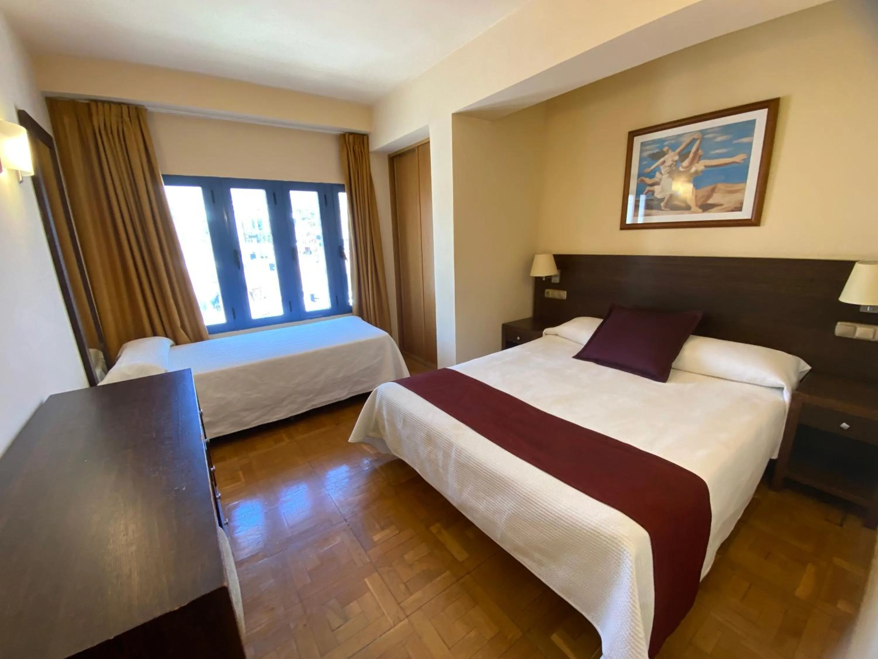 Bed in Apartamentos MS Pepita