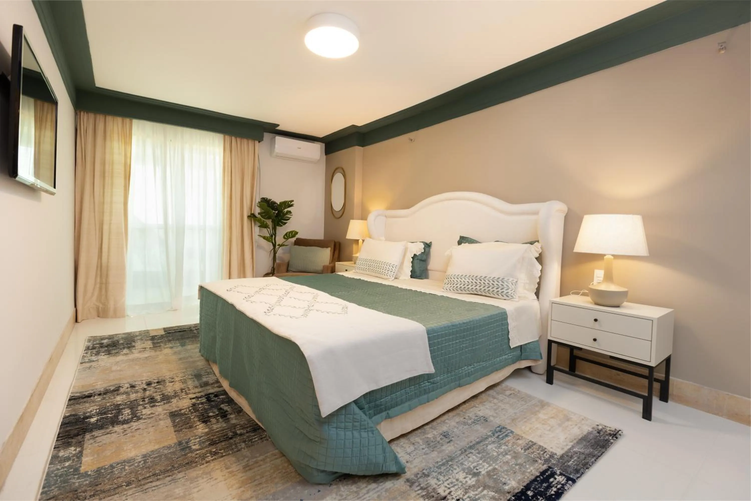 Bedroom, Bed in Royal Macaé Palace Hotel