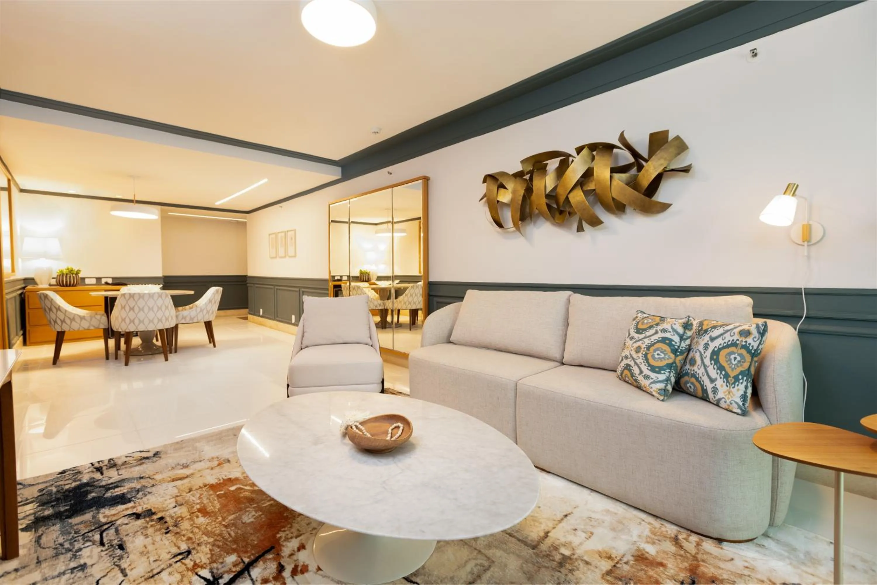 Living room in Royal Macaé Palace Hotel