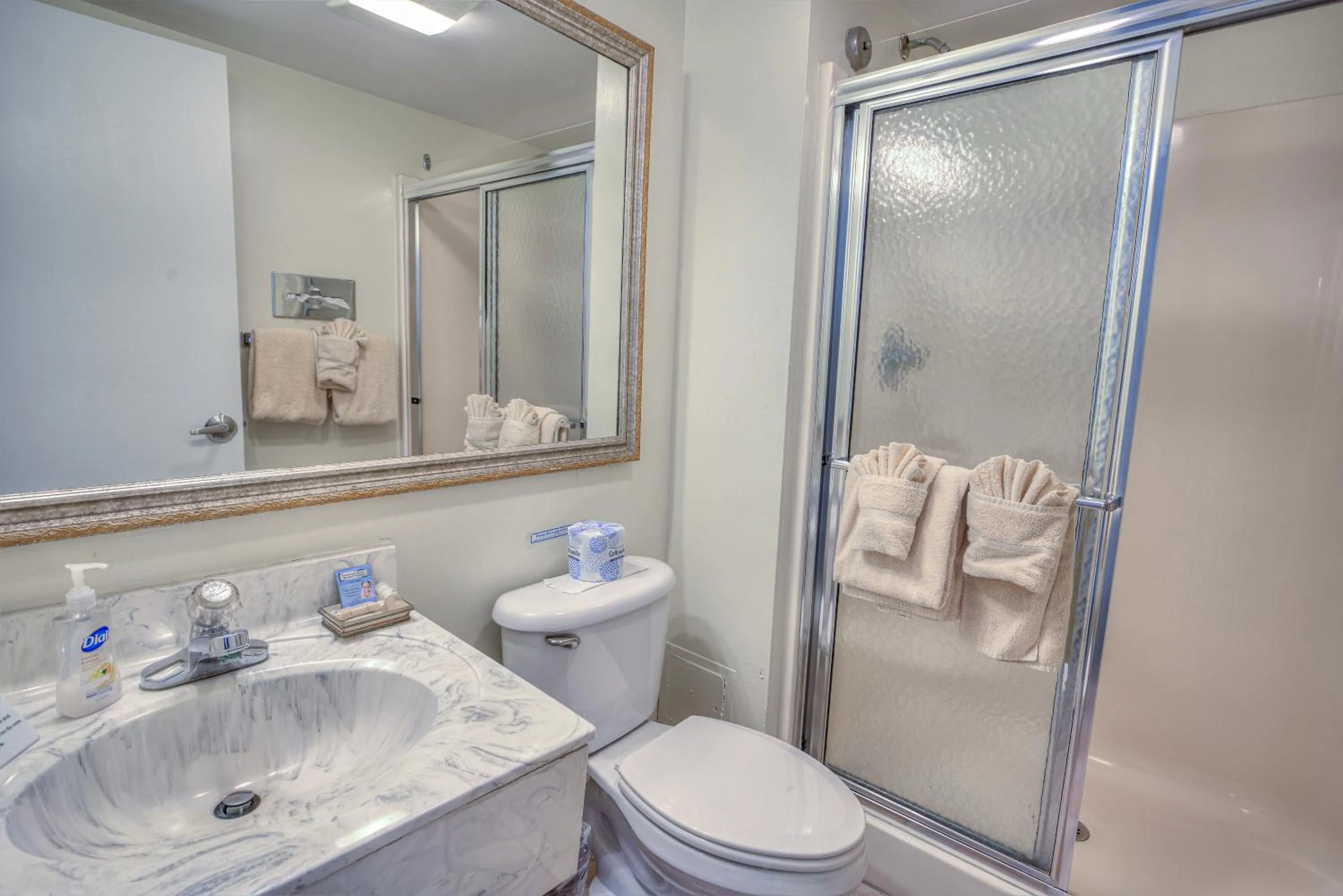 Shower in La Fiesta Ocean Inn & Suites