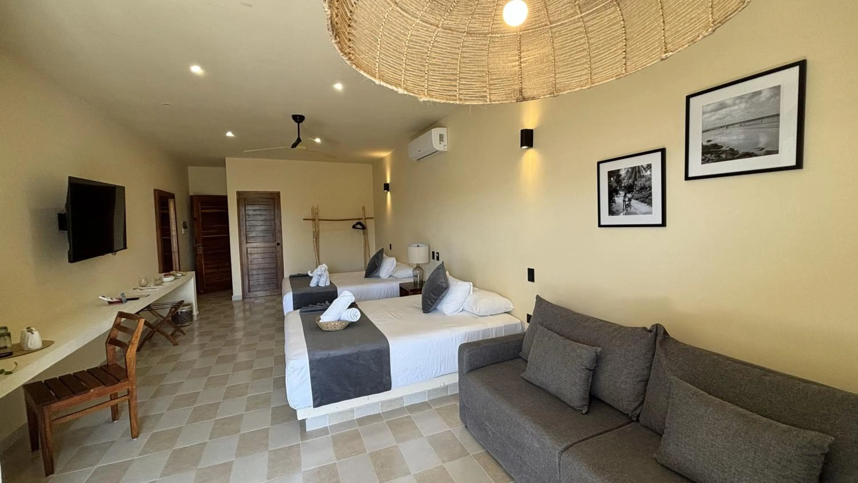 Bed in Hotel Casa Barbara Holbox