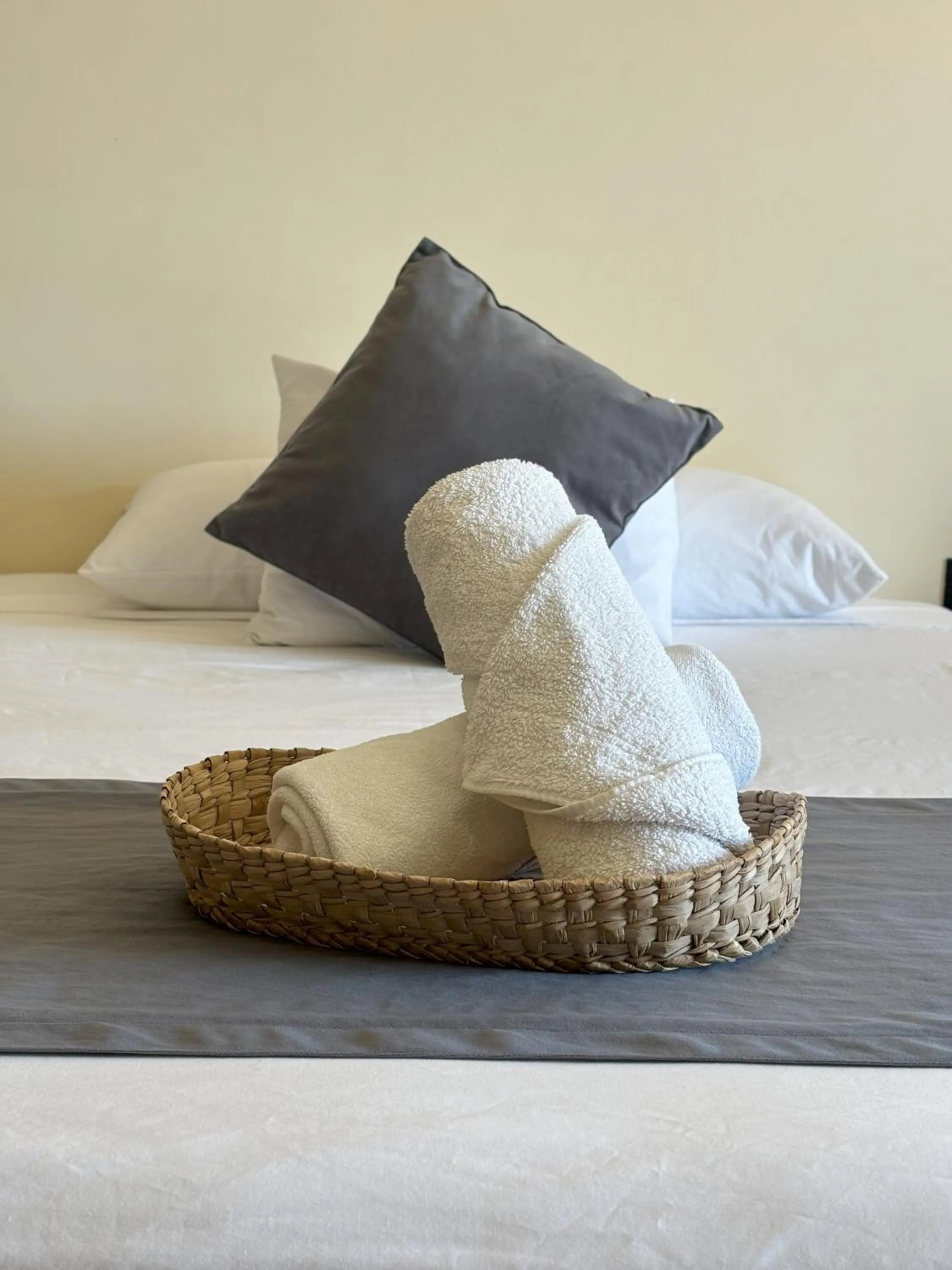 towels, Bed in Hotel Casa Barbara Holbox